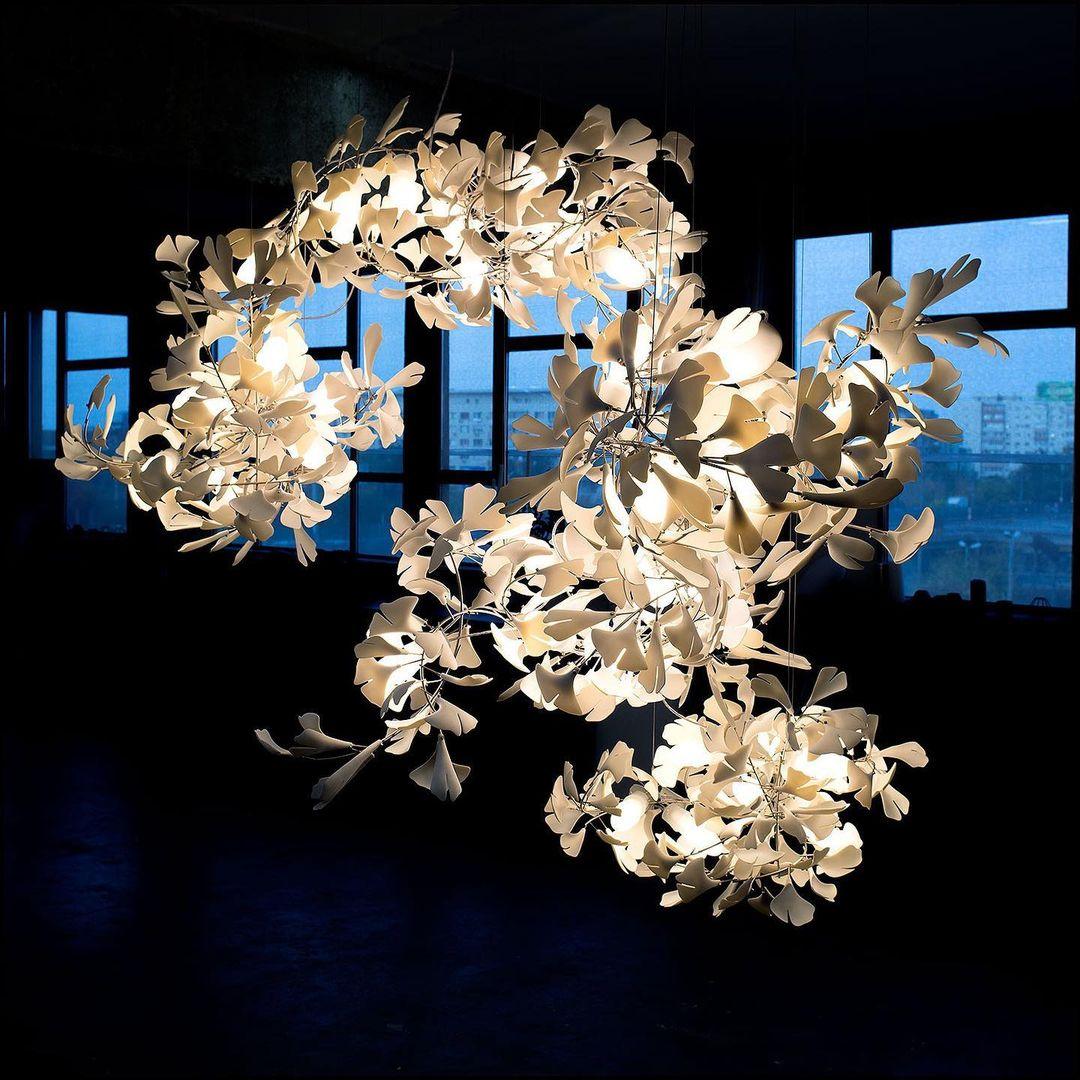 Elysia Lustra Lustre Canopée Florale Élégant