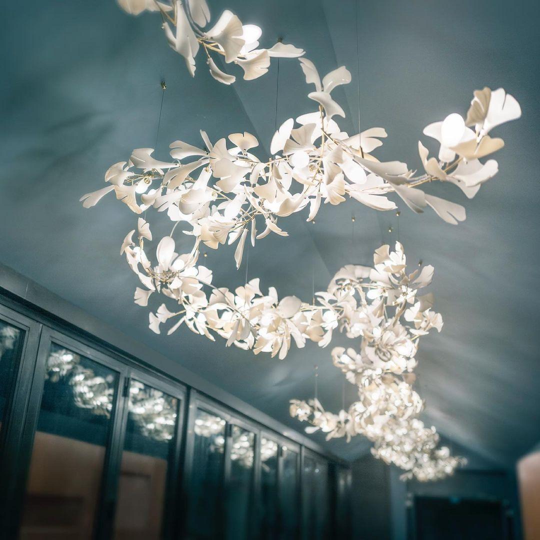 Elysia Lustra Lustre Canopée Florale Élégant