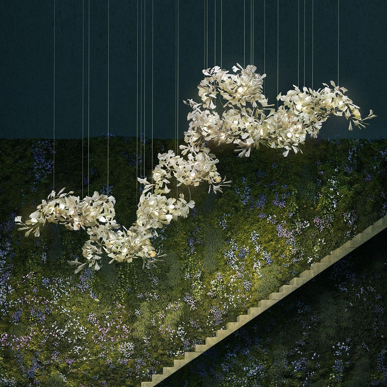 Elysia Lustra Lustre Canopée Florale Élégant