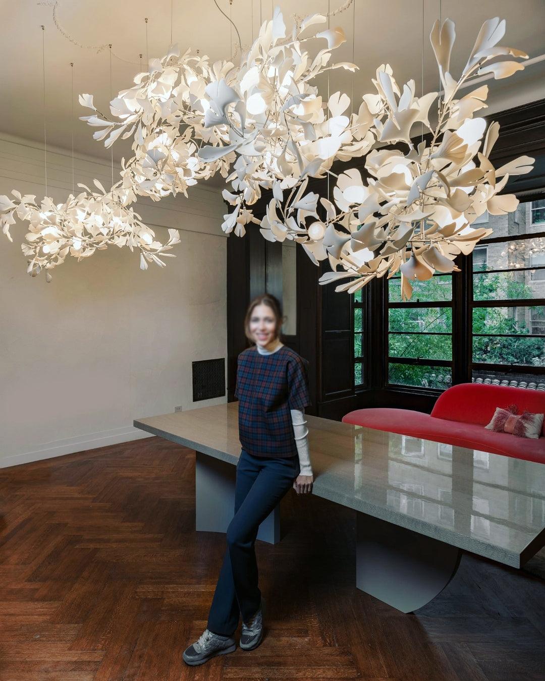 Elysia Lustra Lustre Canopée Florale Élégant