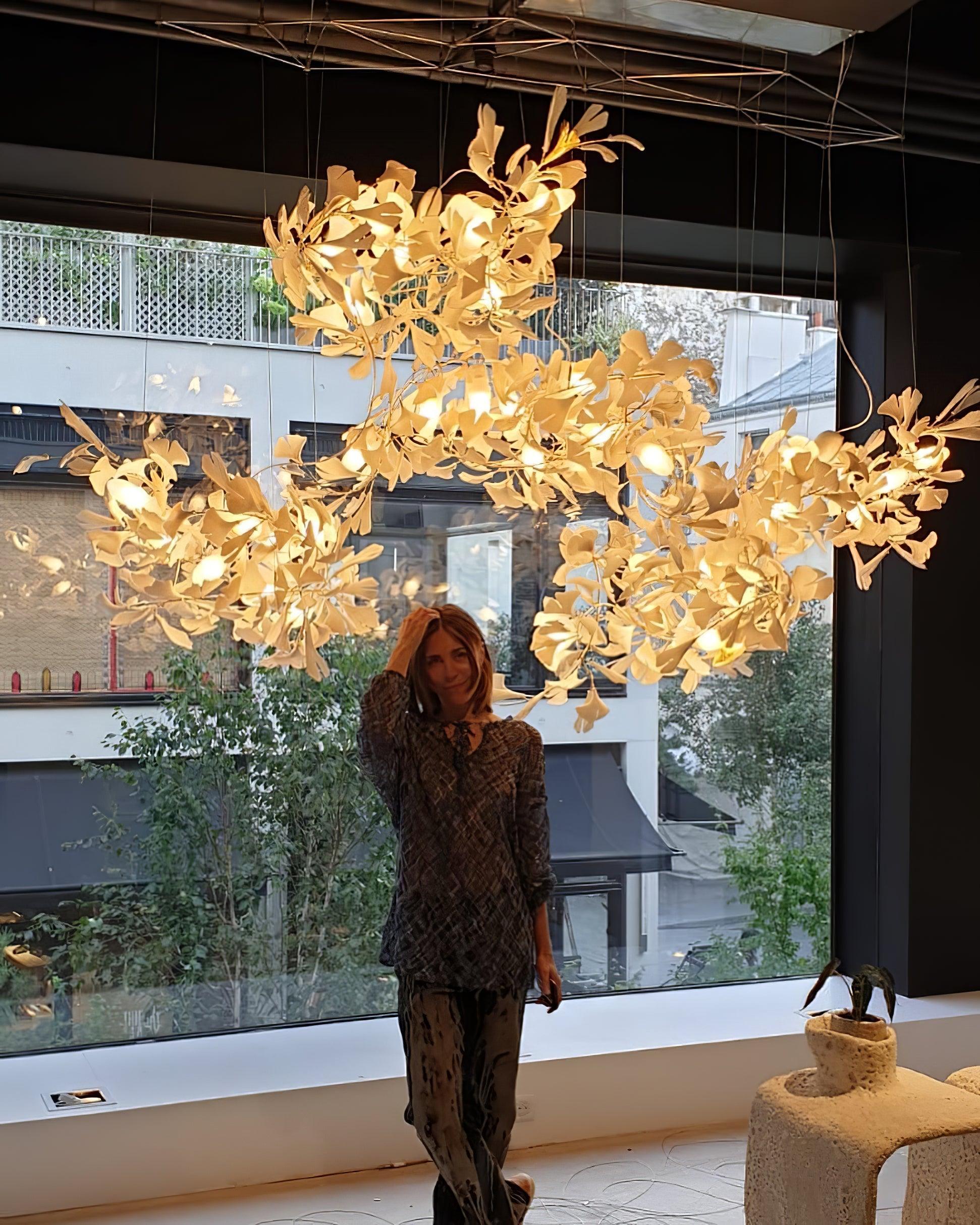 Elysia Lustra Lustre Canopée Florale Élégant