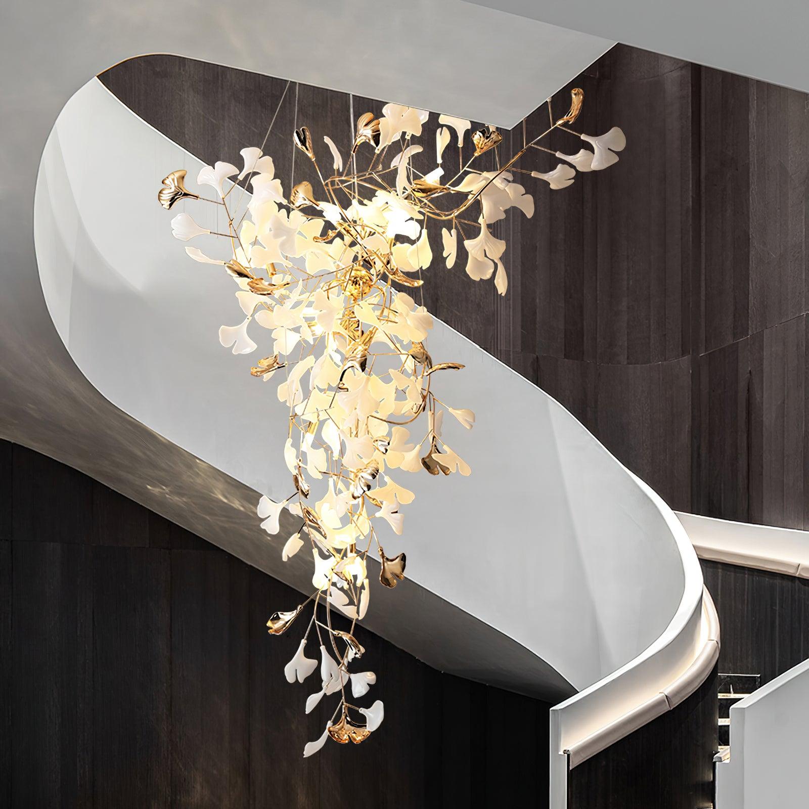 Olivia Céramique Gingko Lustre Pointe Volant