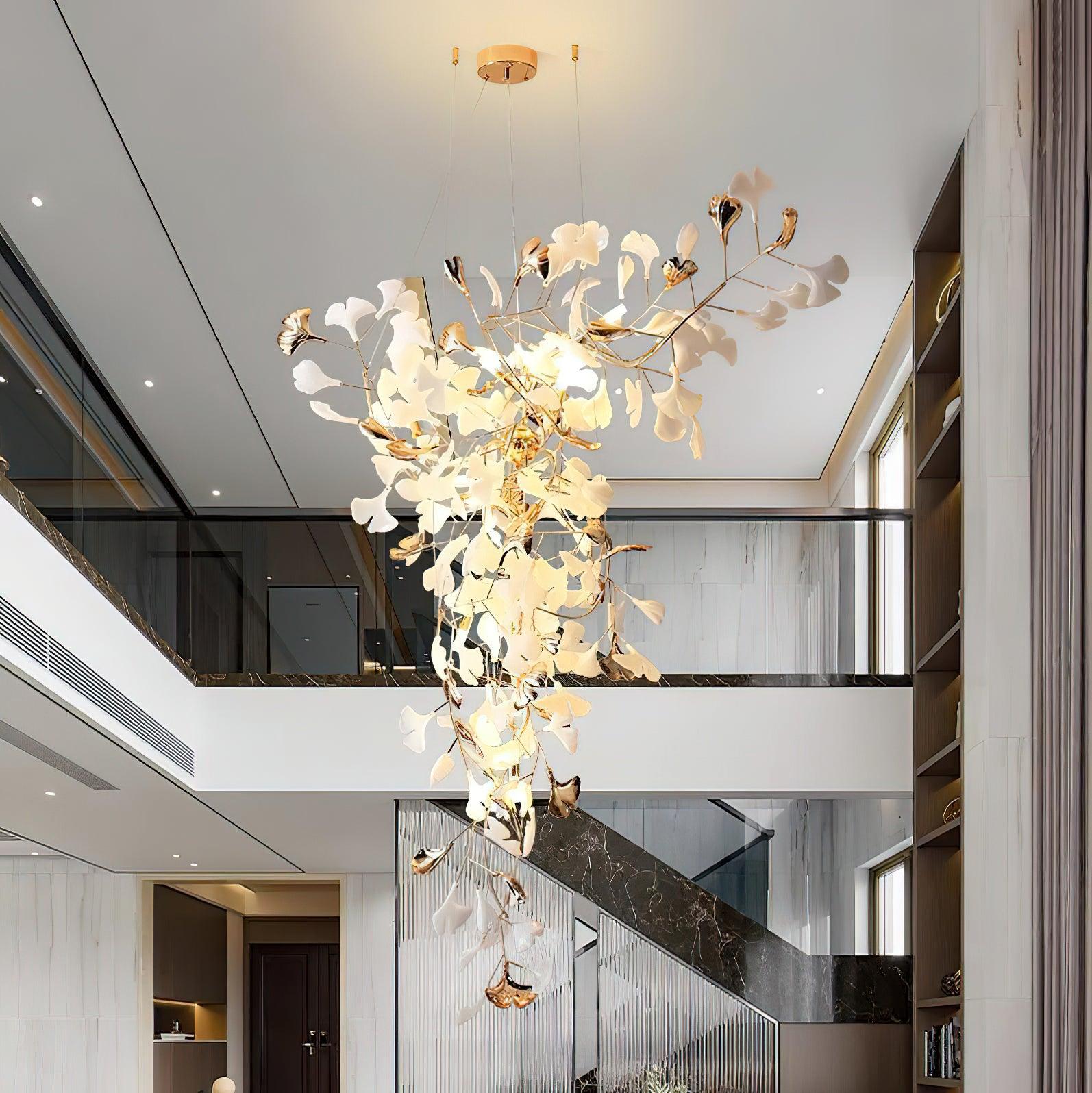 Olivia Céramique Gingko Lustre Pointe Volant