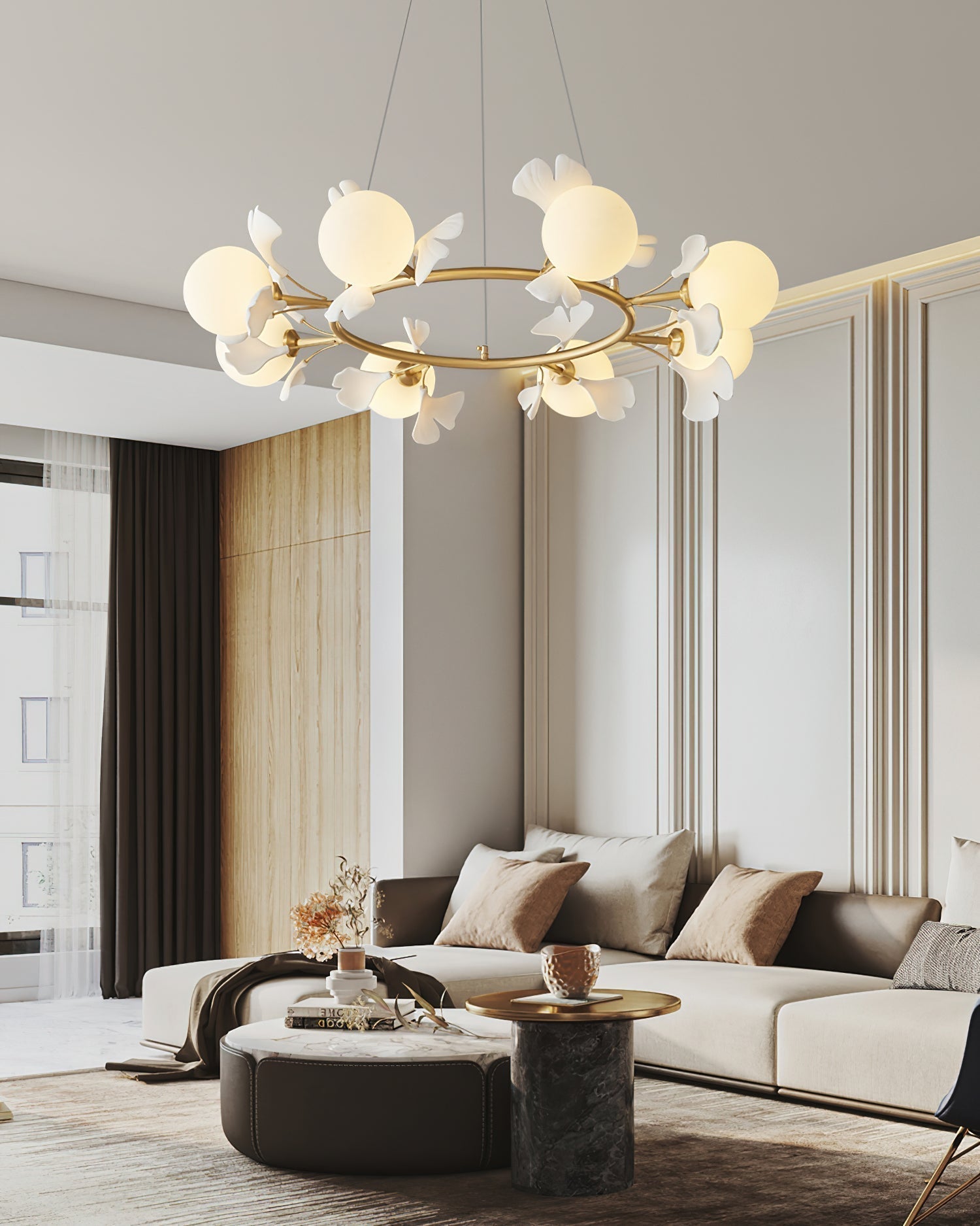 Lustre Globe Fidova à 8 Lumières