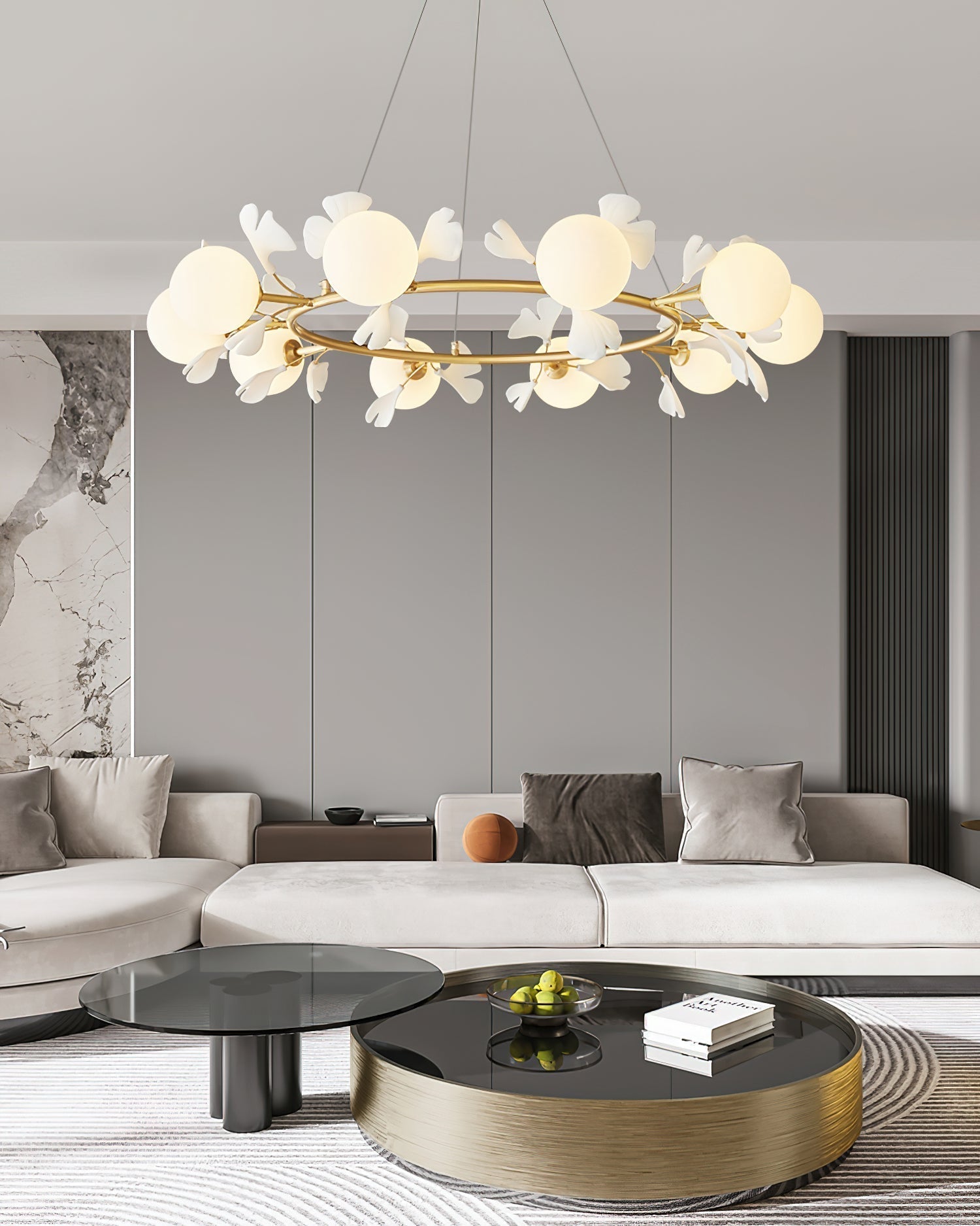 Lustre Globe Fidova à 8 Lumières