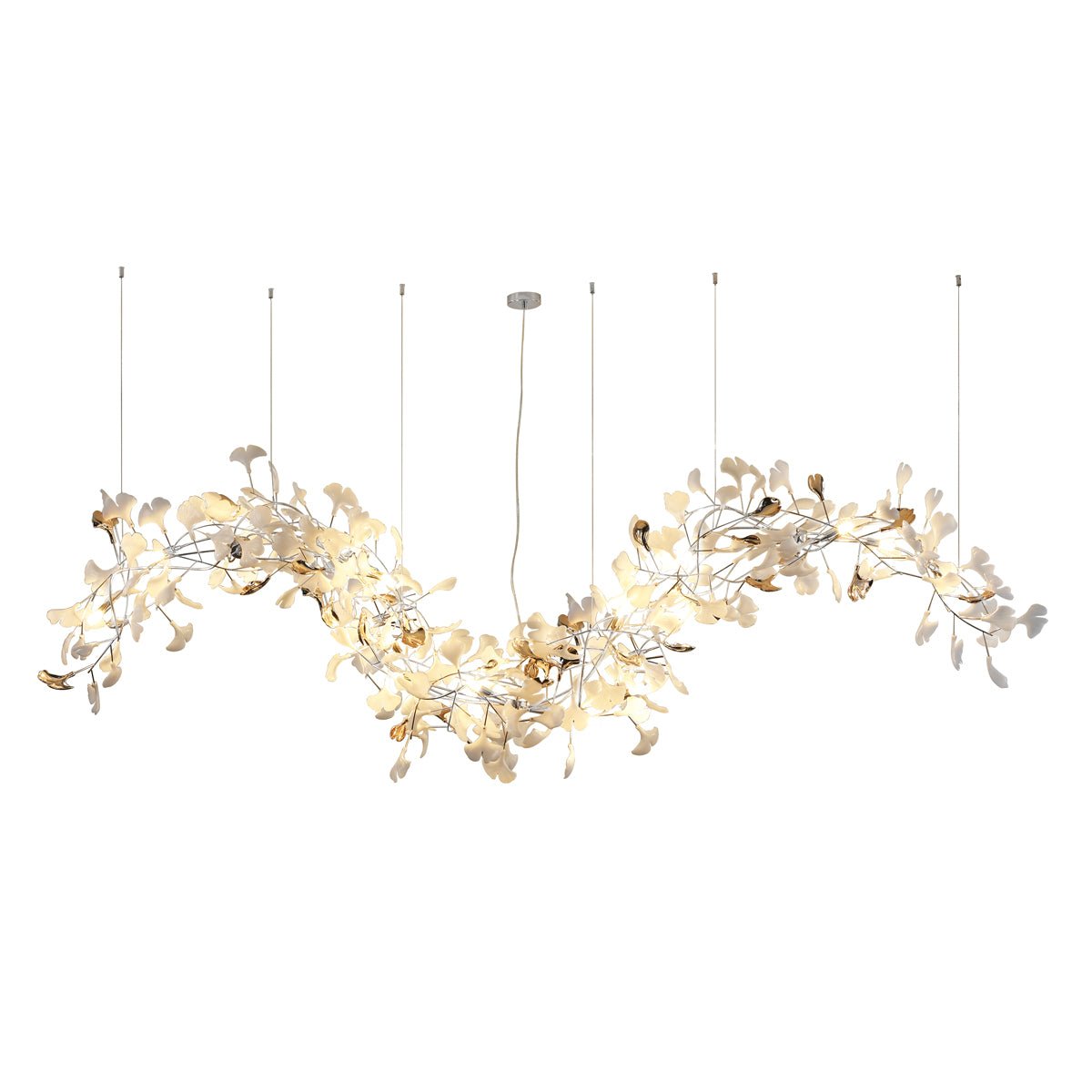 Olivia Céramique Gingko Lustre Pointe Volant