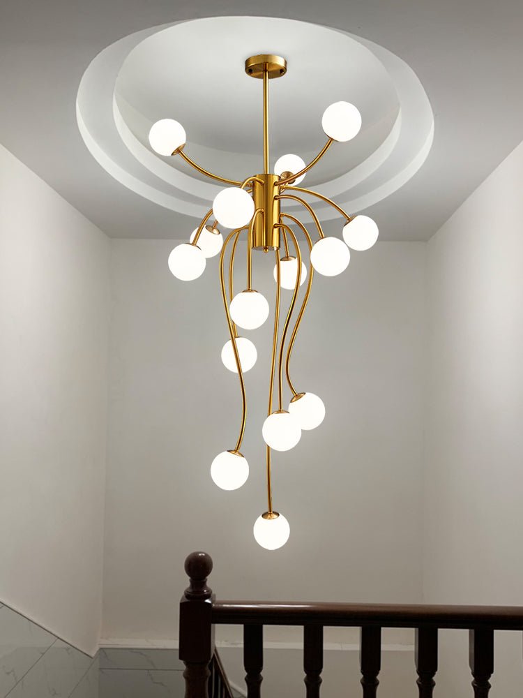 Astralyn Lustre en Laiton Globe