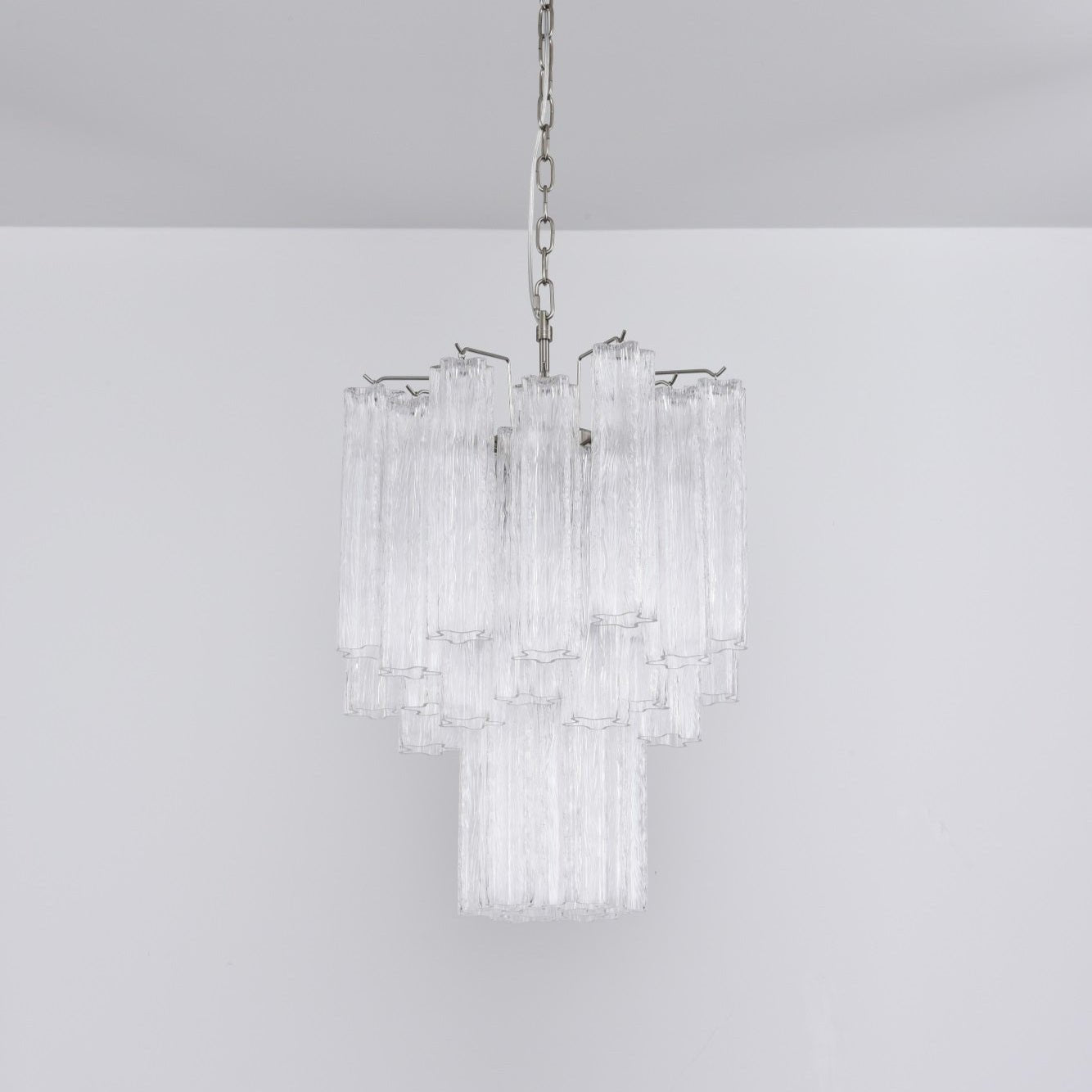 Aurora Lustre en Verre Clair Moderne