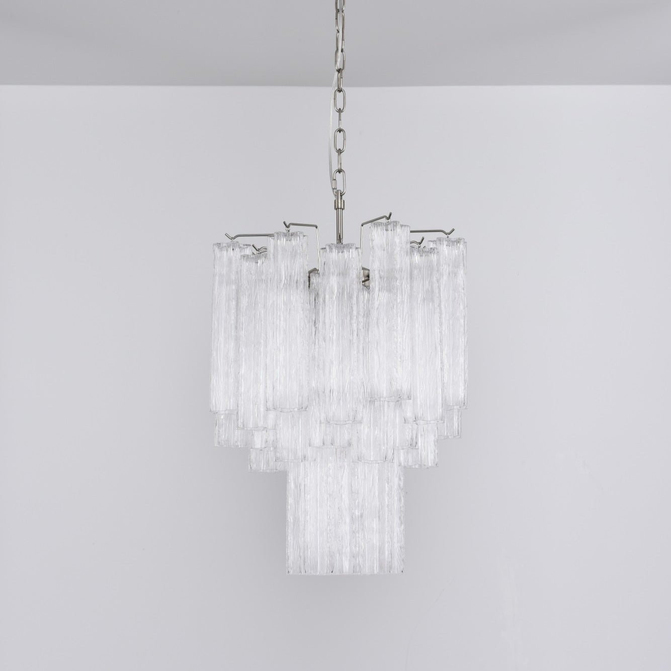 Aurora Lustre en Verre Clair Moderne
