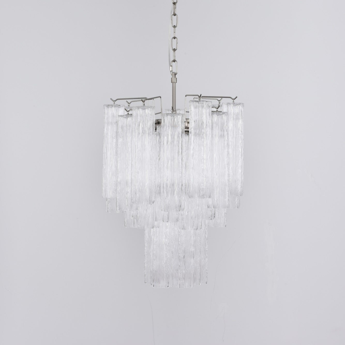 Aurora Lustre en Verre Clair Moderne