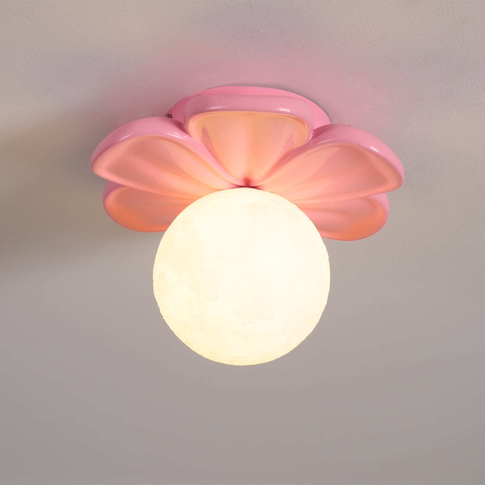 Quip Lampe De Plafond En Résine Fleur Bloom Créativité Individuelle