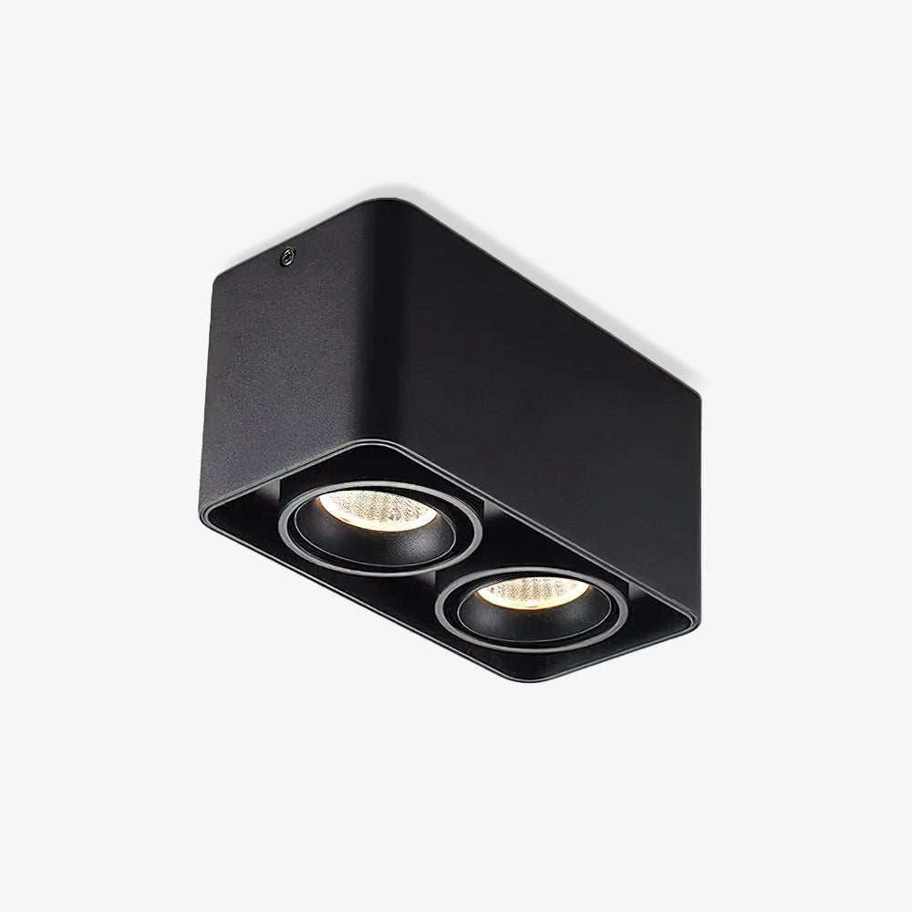 Solara Projecteur Encastré Jumeau LED Angulaire Minimaliste