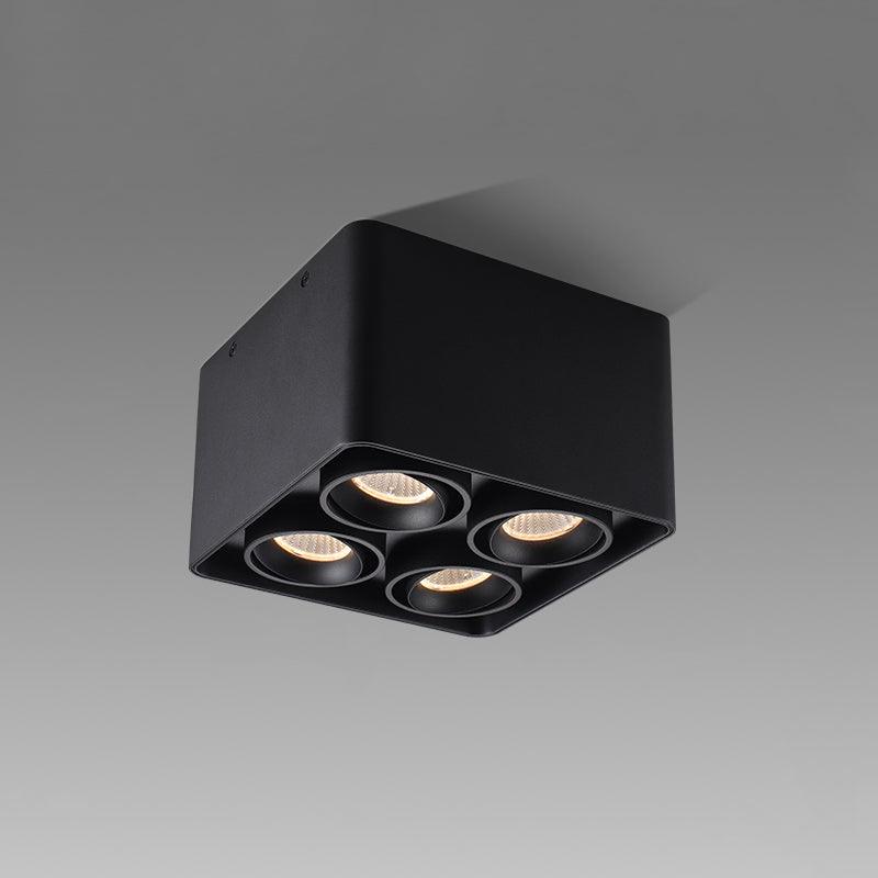 Solara Projecteur Encastré Jumeau LED Angulaire Minimaliste
