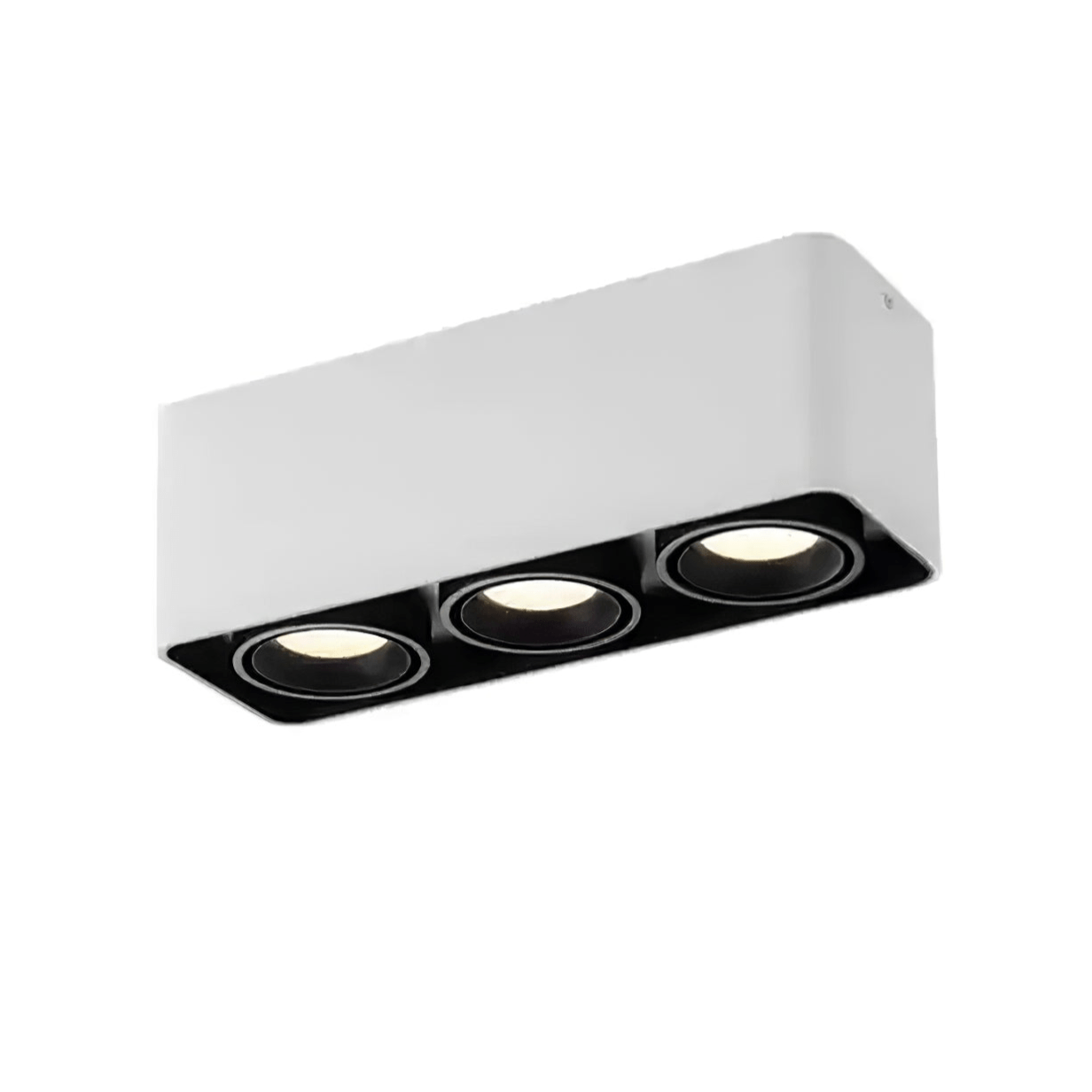 Solara Projecteur Encastré Jumeau LED Angulaire Minimaliste