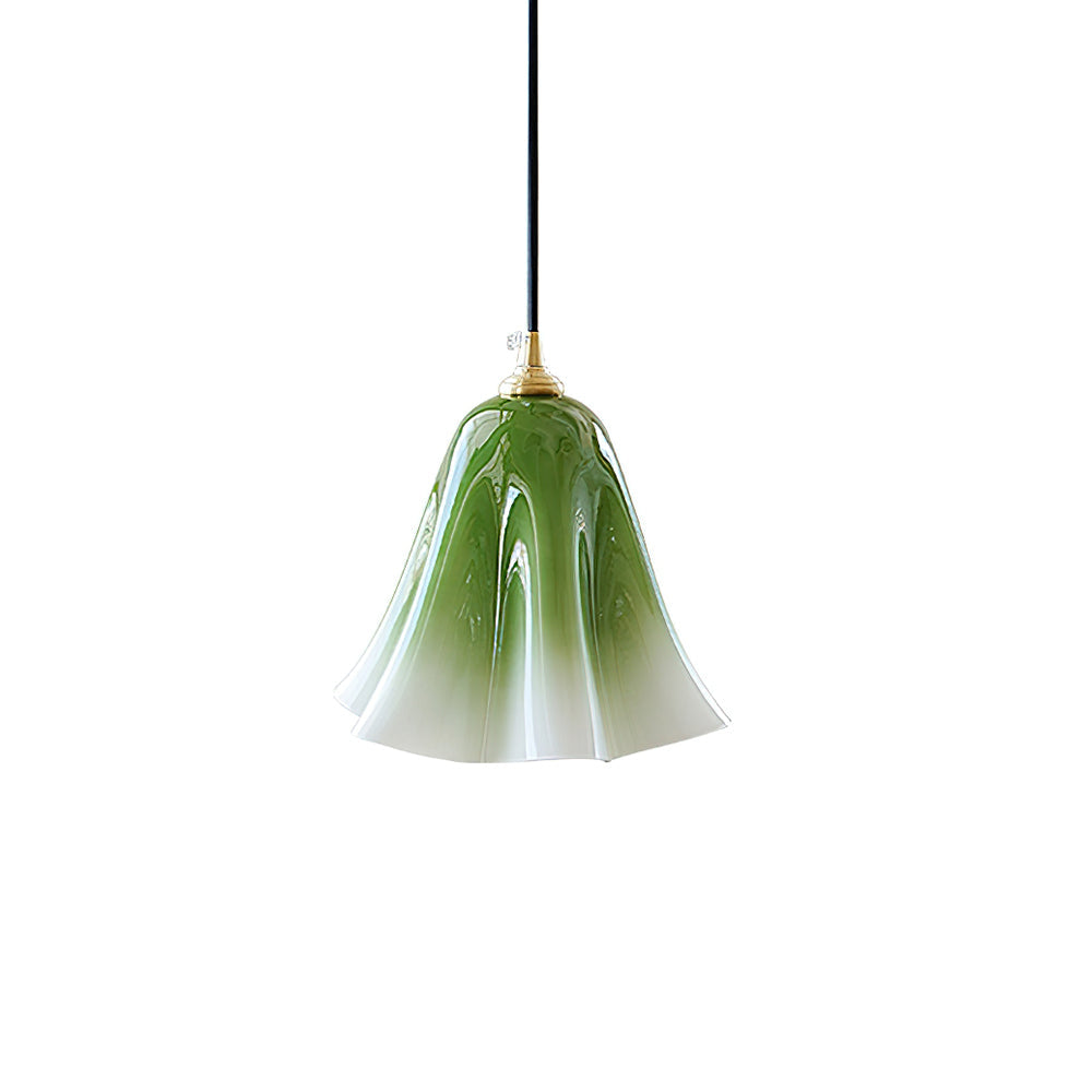 Glacea Suspension Silhouette de Cloche Fleur