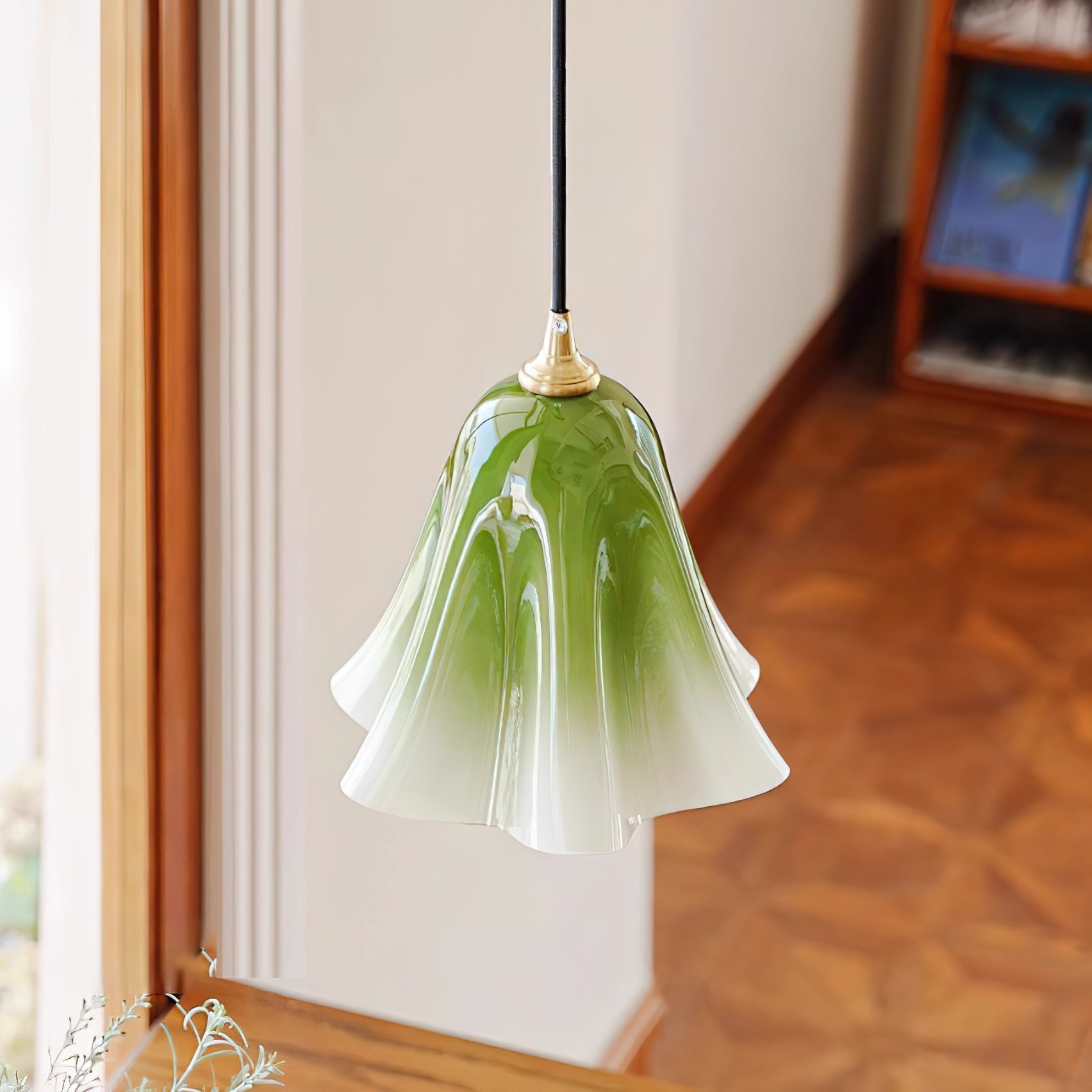 Glacea Suspension Silhouette de Cloche Fleur