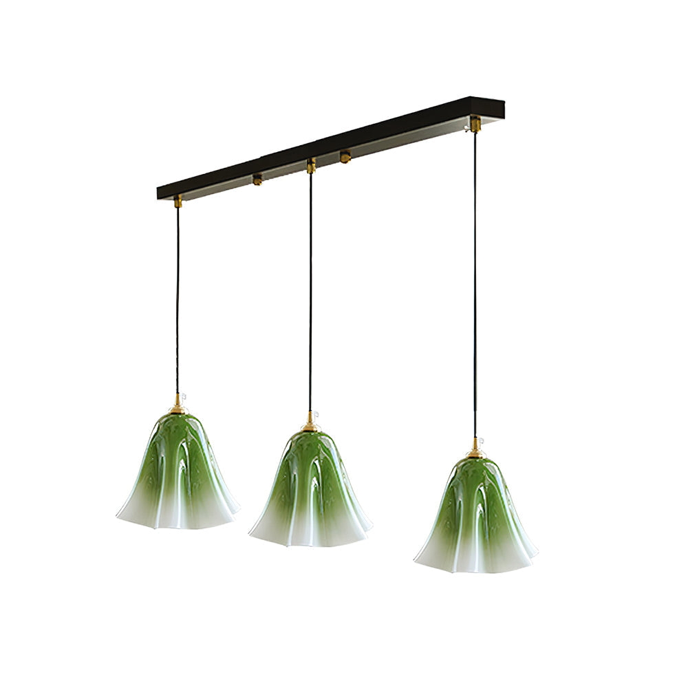 Glacea Suspension Silhouette de Cloche Fleur