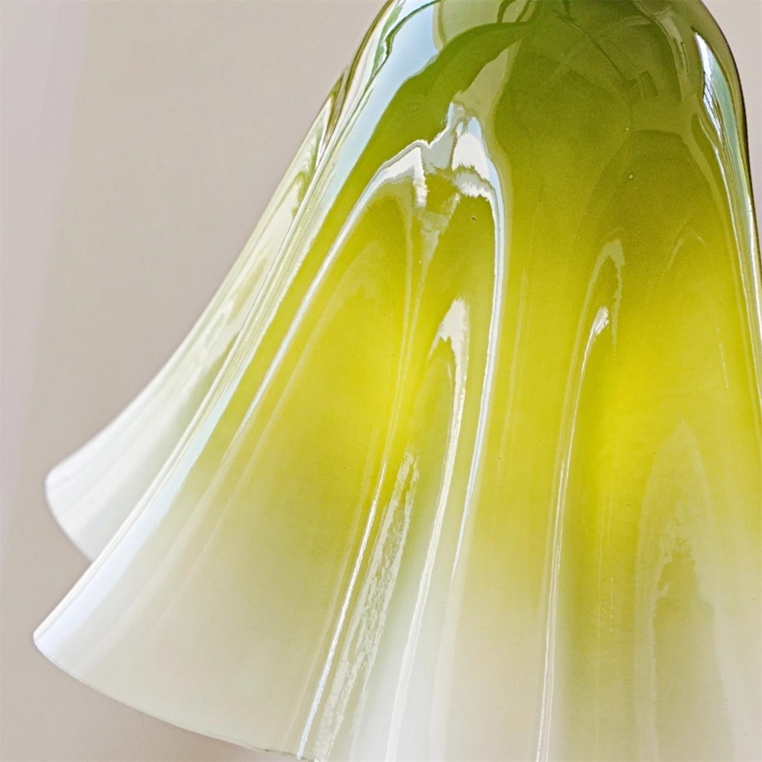 Glacea Suspension Silhouette de Cloche Fleur