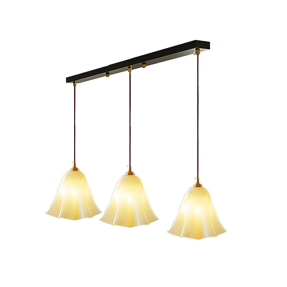 Glacea Suspension Silhouette de Cloche Fleur