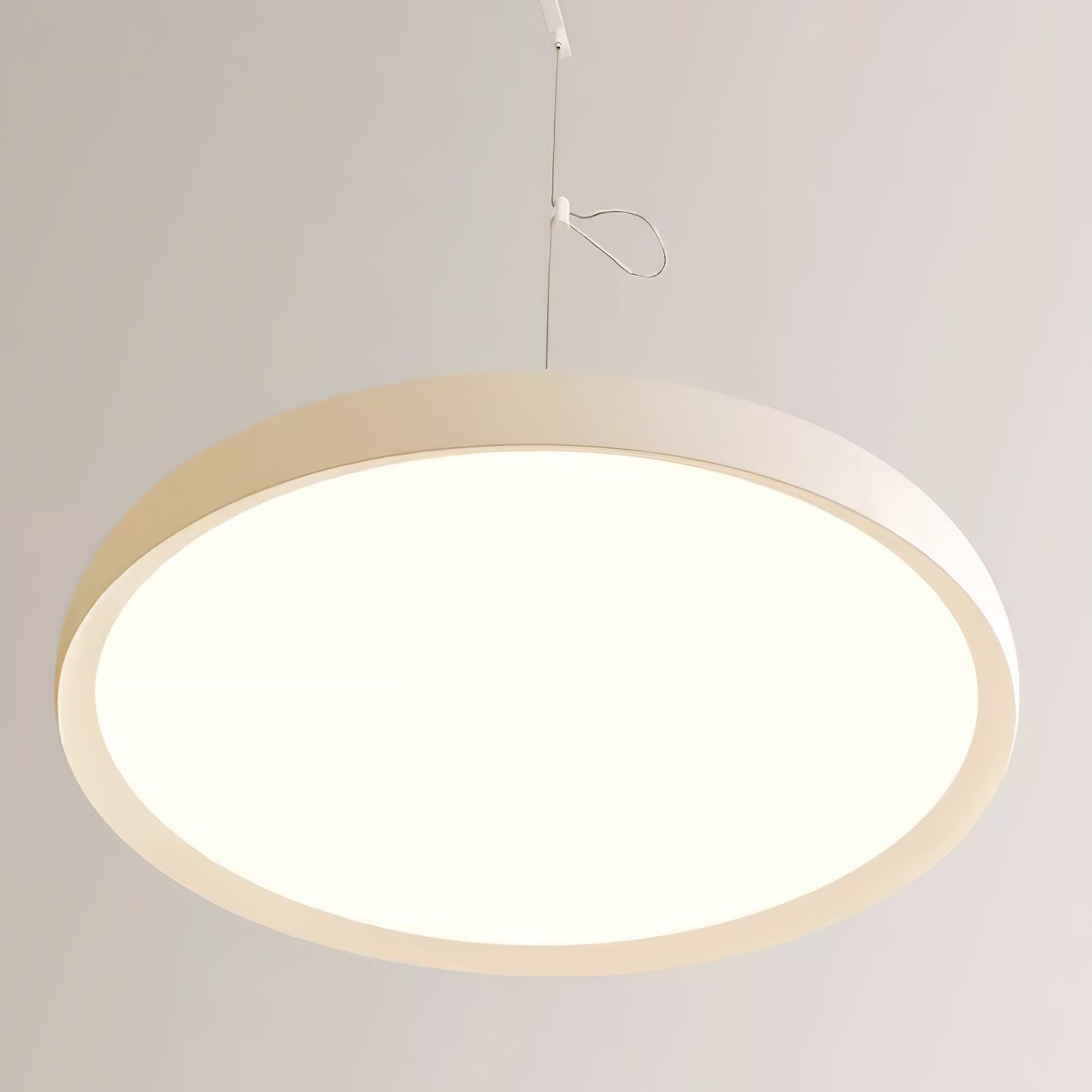 Suspension Acrylique Abat-jour Rond Décoratif Moderne