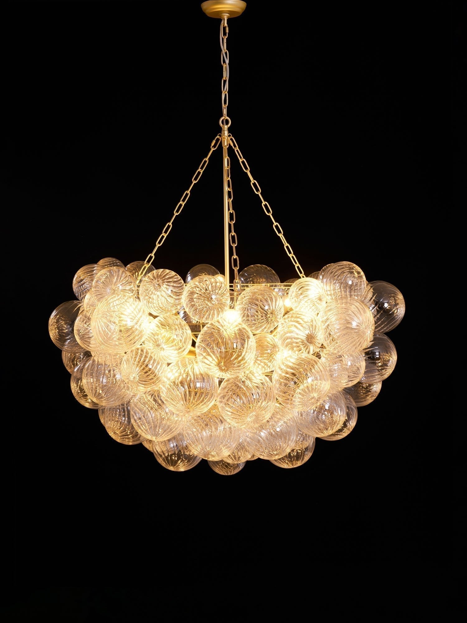 Aurora Lustre Moderne en Verre Boule Bulle
