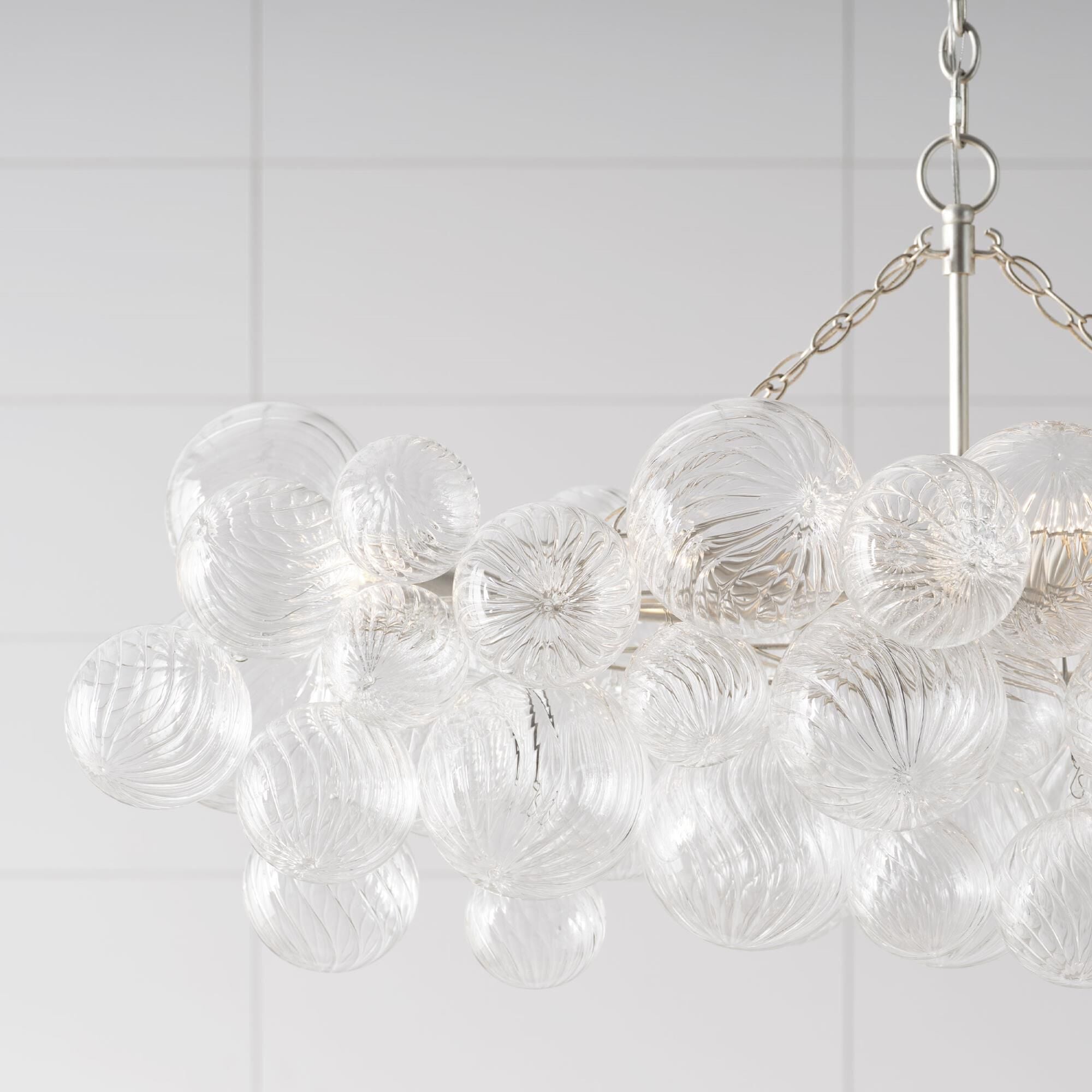 Aurora Lustre Moderne en Verre Boule Bulle