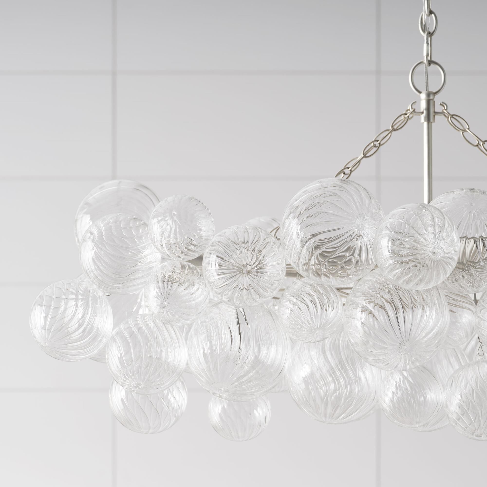 Aurora Lustre Moderne en Verre Boule Bulle