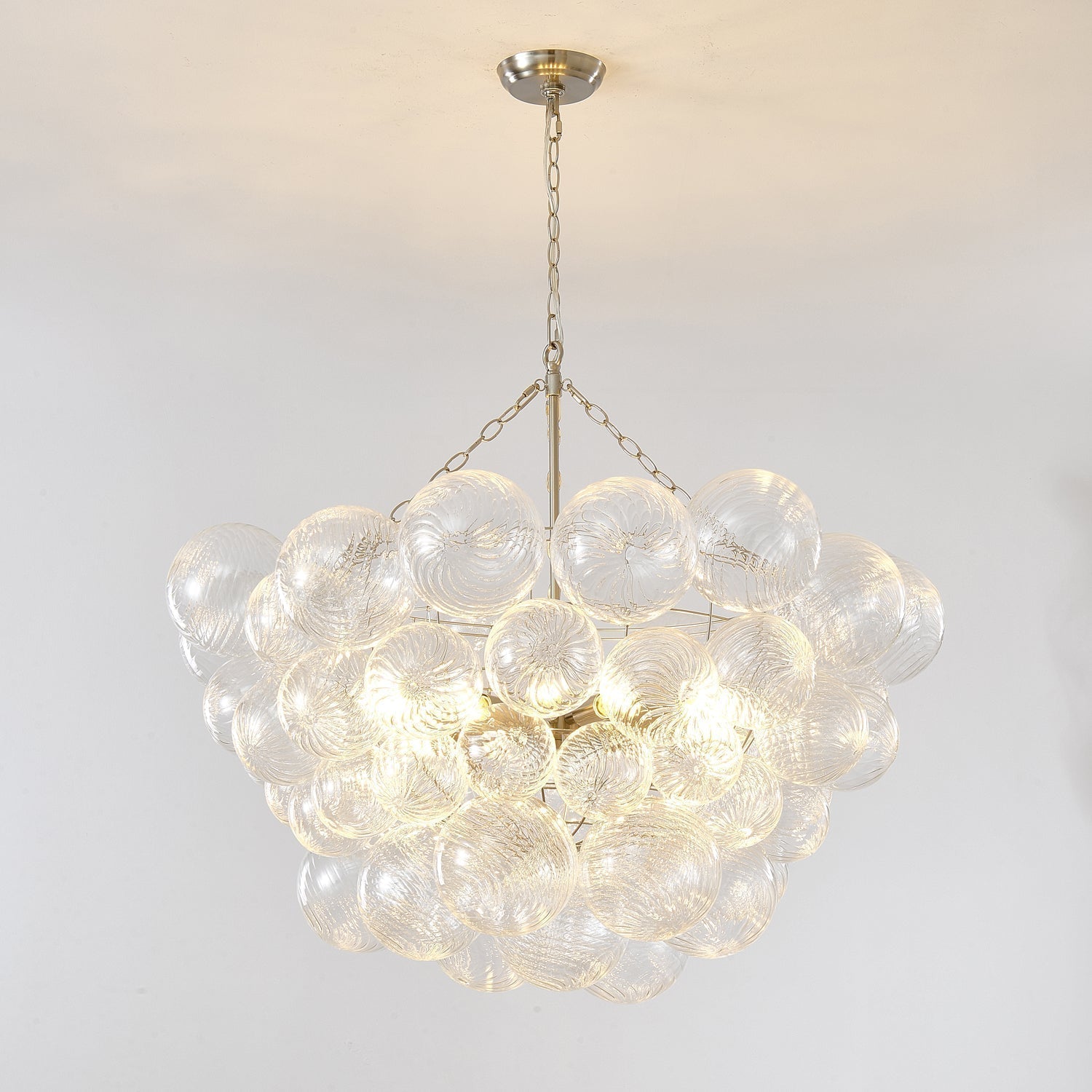 Aurora Lustre Moderne en Verre Boule Bulle