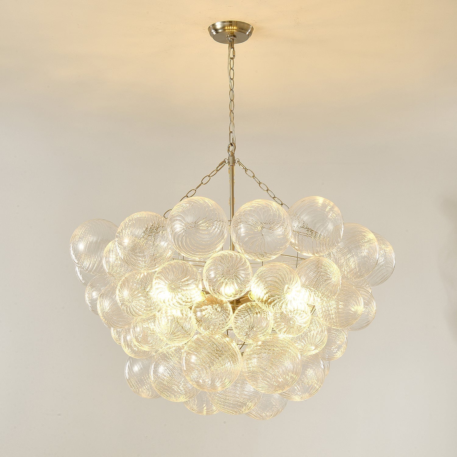 Aurora Lustre Moderne en Verre Boule Bulle