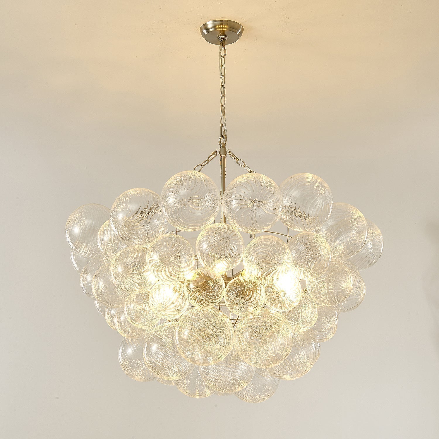 Aurora Lustre Moderne en Verre Boule Bulle