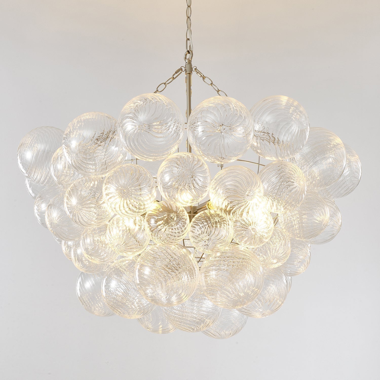 Aurora Lustre Moderne en Verre Boule Bulle