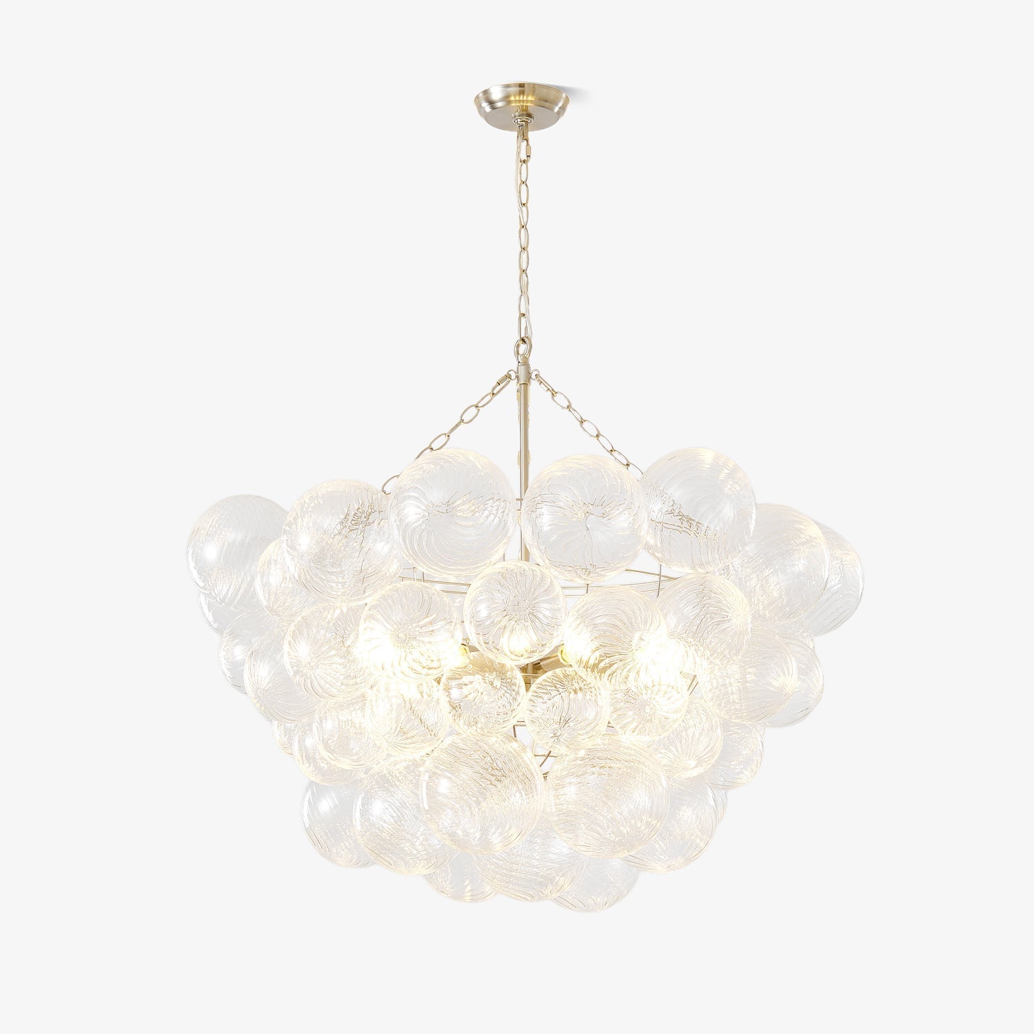 Aurora Lustre Moderne en Verre Boule Bulle