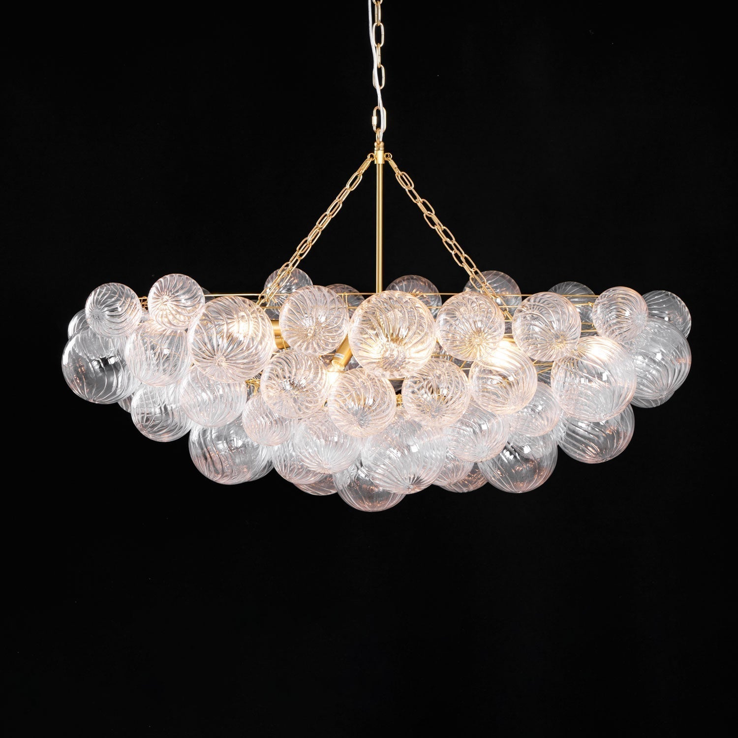 Aurora Lustre Moderne en Verre Boule Bulle