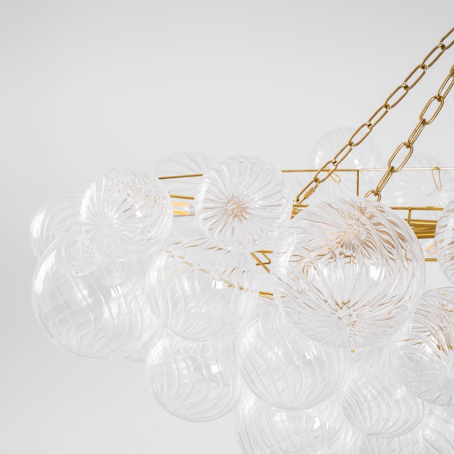 Aurora Lustre Moderne en Verre Boule Bulle