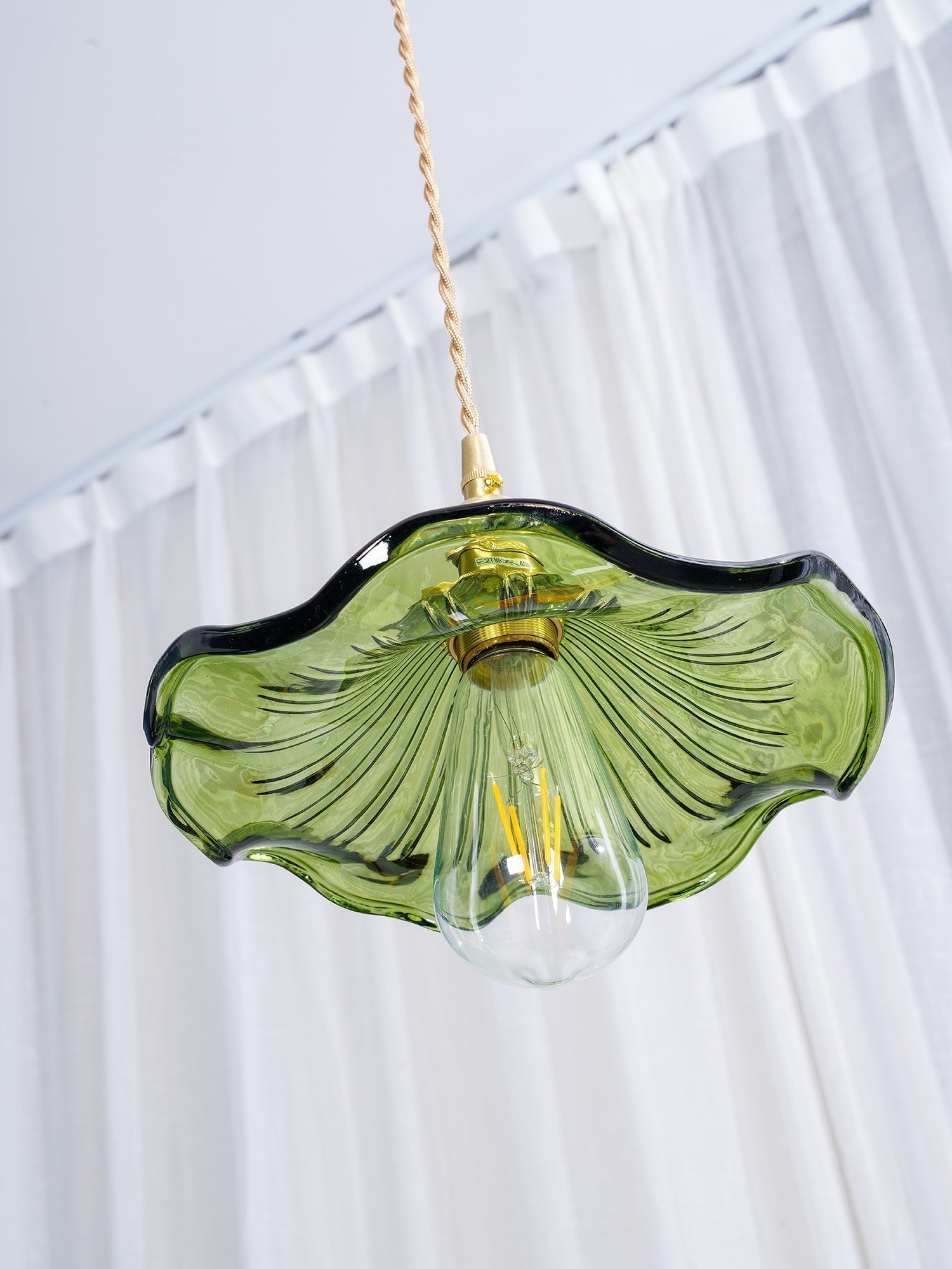 Daphne Suspension Fleur en Verre Moderne
