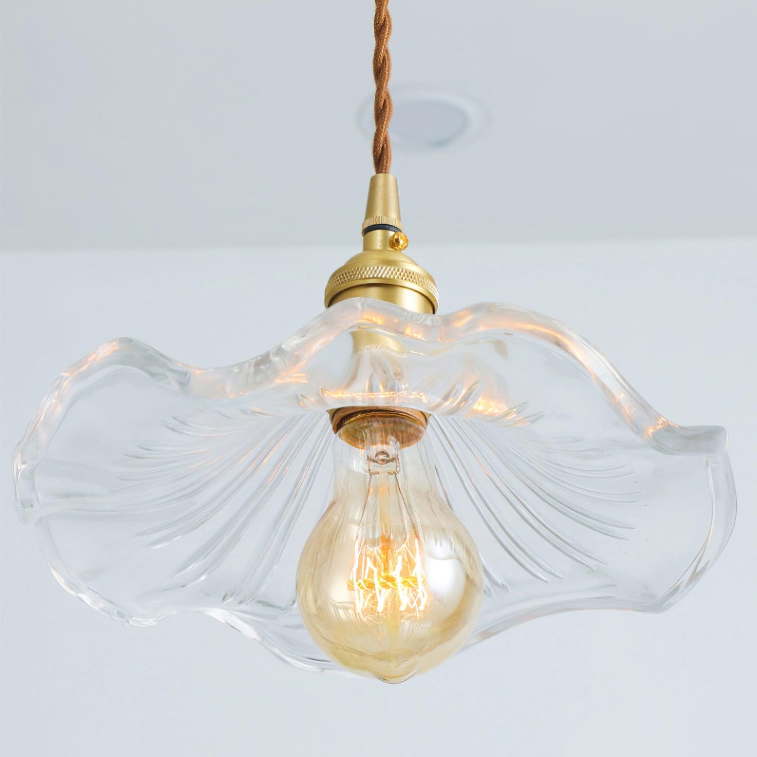 Daphne Suspension Fleur en Verre Moderne