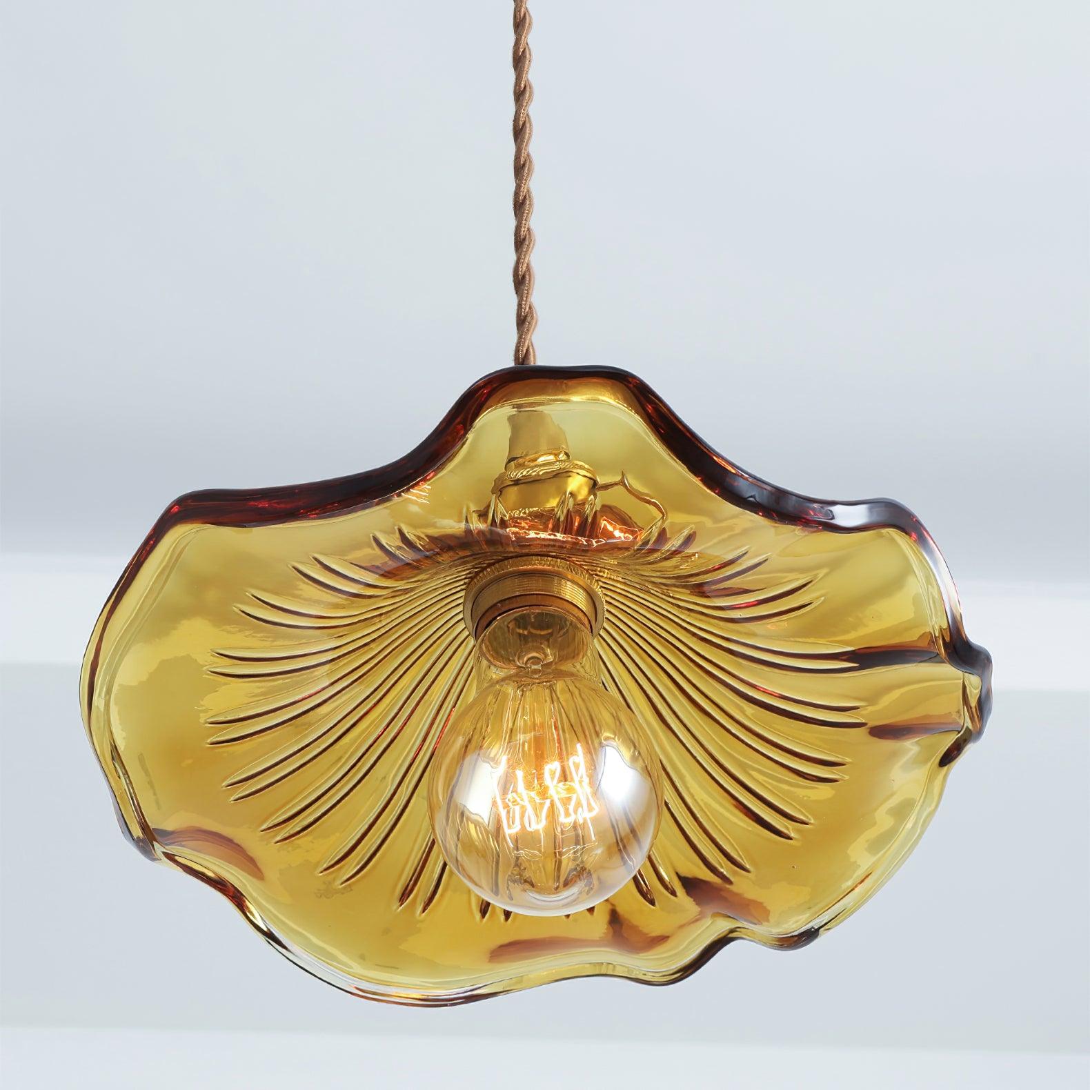 Daphne Suspension Fleur en Verre Moderne