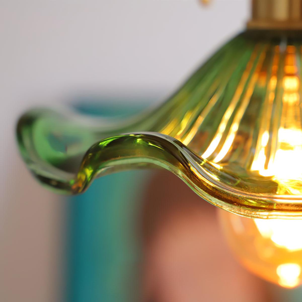 Daphne Suspension Fleur en Verre Moderne