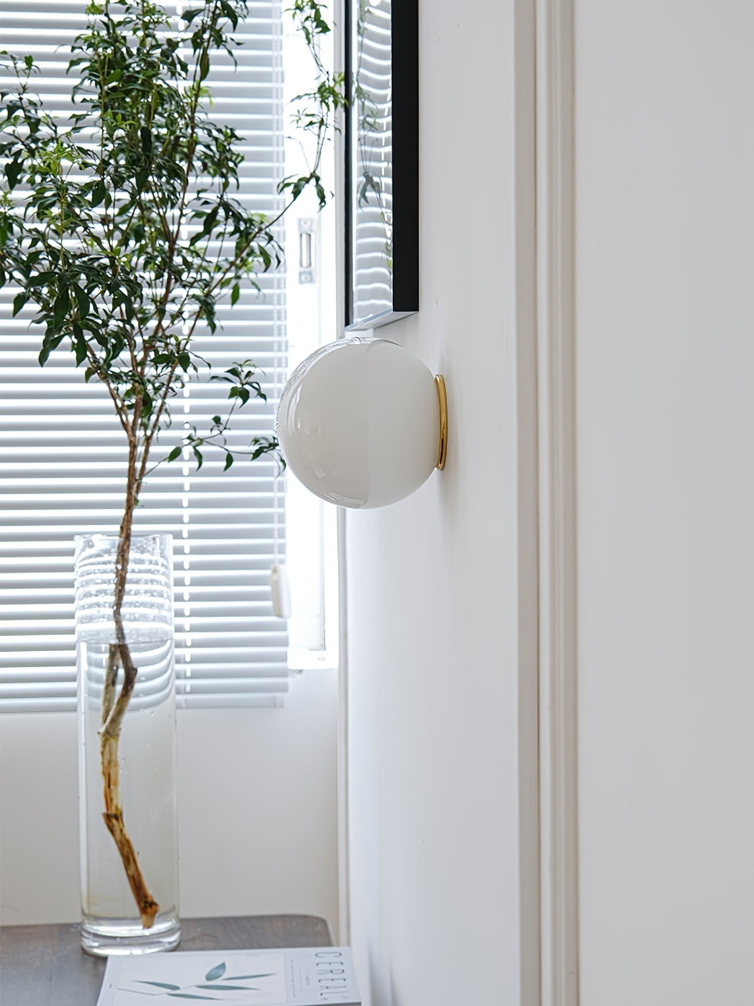 Stella Applique Murale en Verre Moderne Minimaliste