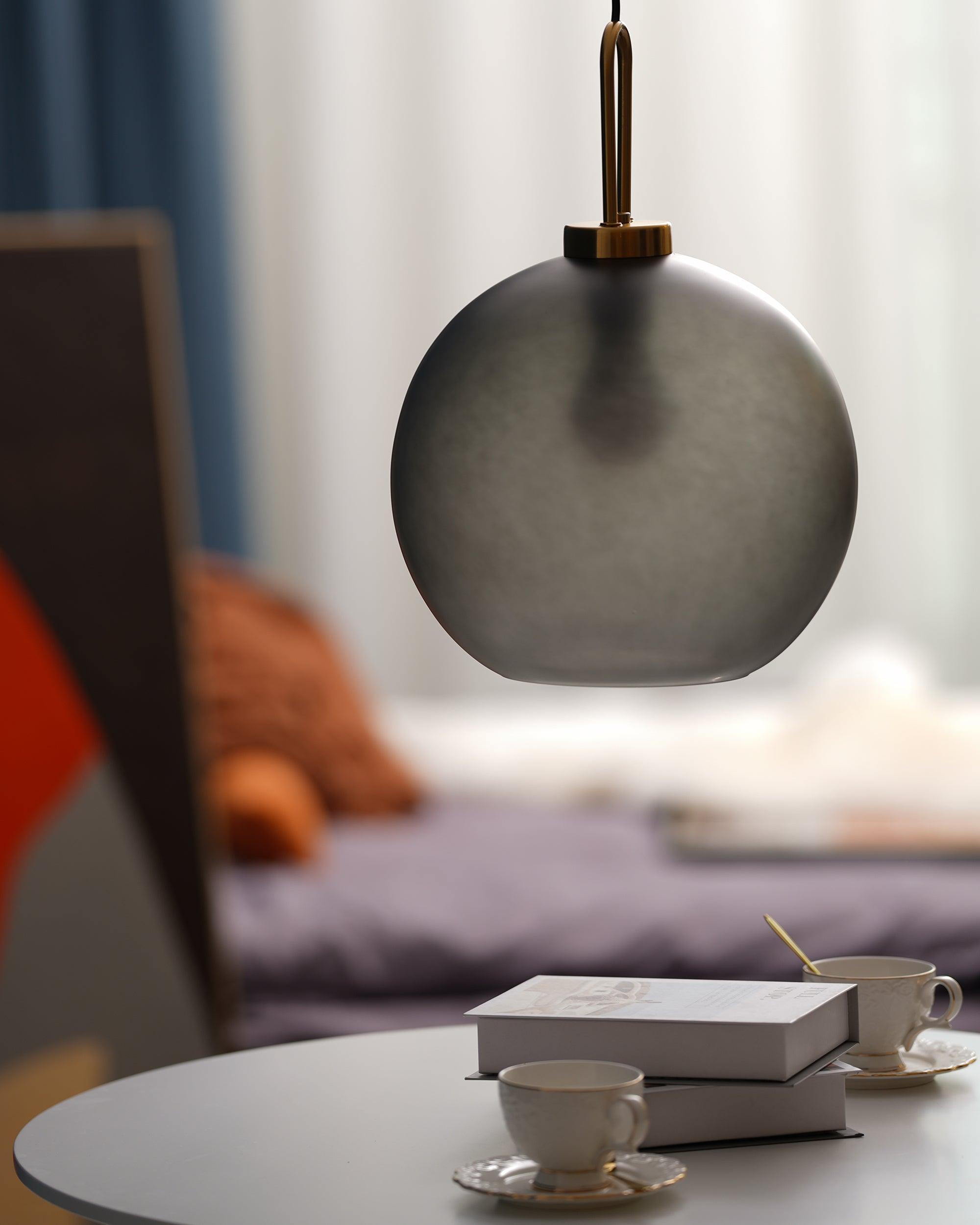Lustra Suspension Pendule en Verre