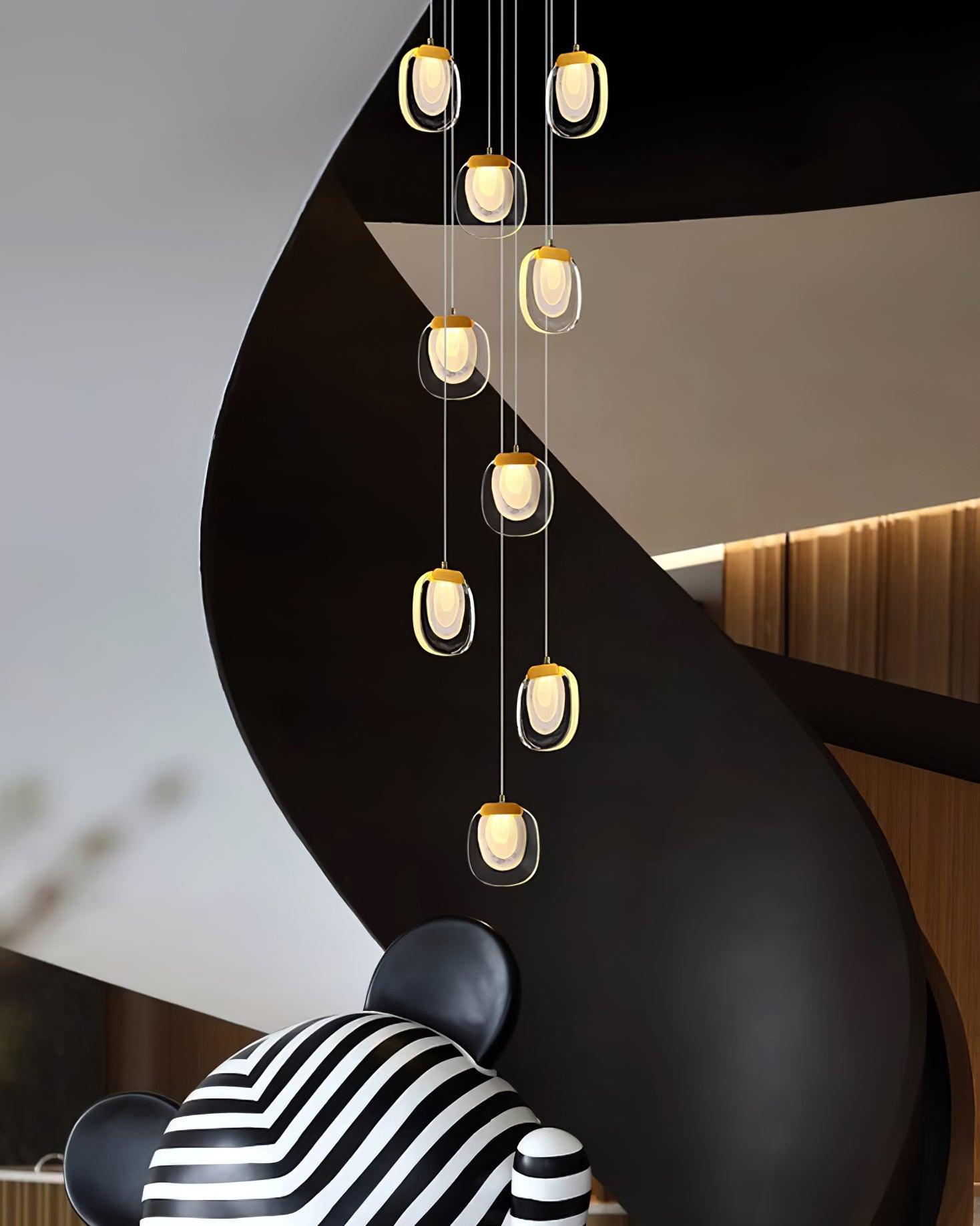 Avesia Suspension minimaliste en verre