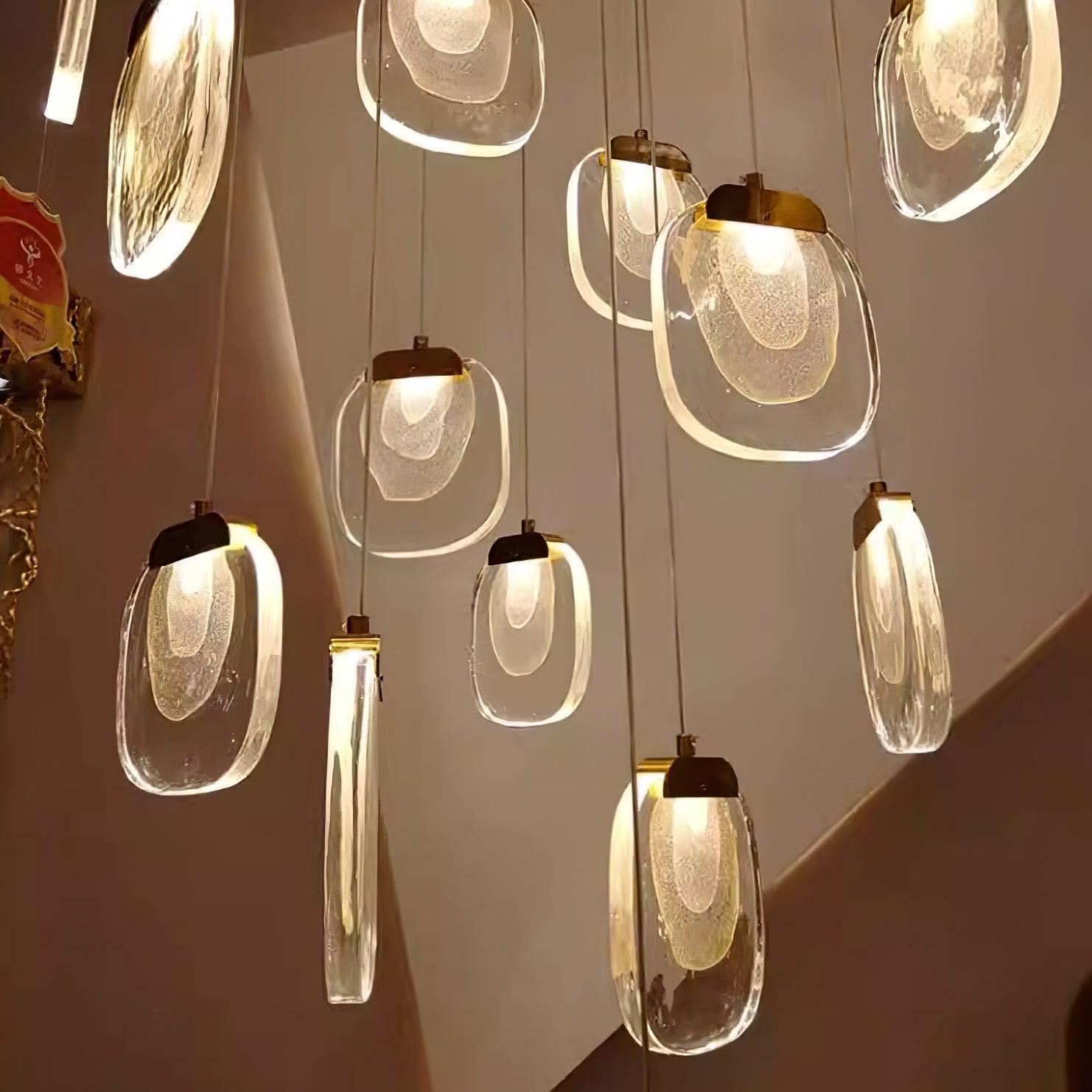 Avesia Suspension minimaliste en verre