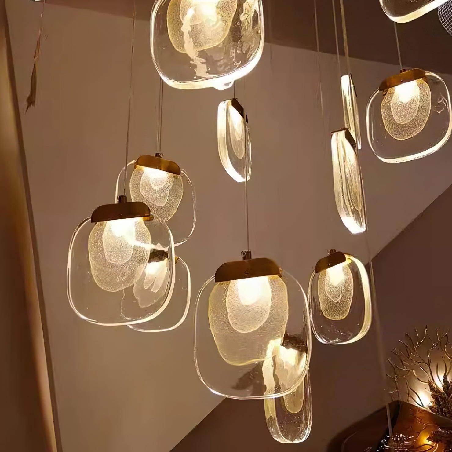 Avesia Suspension minimaliste en verre