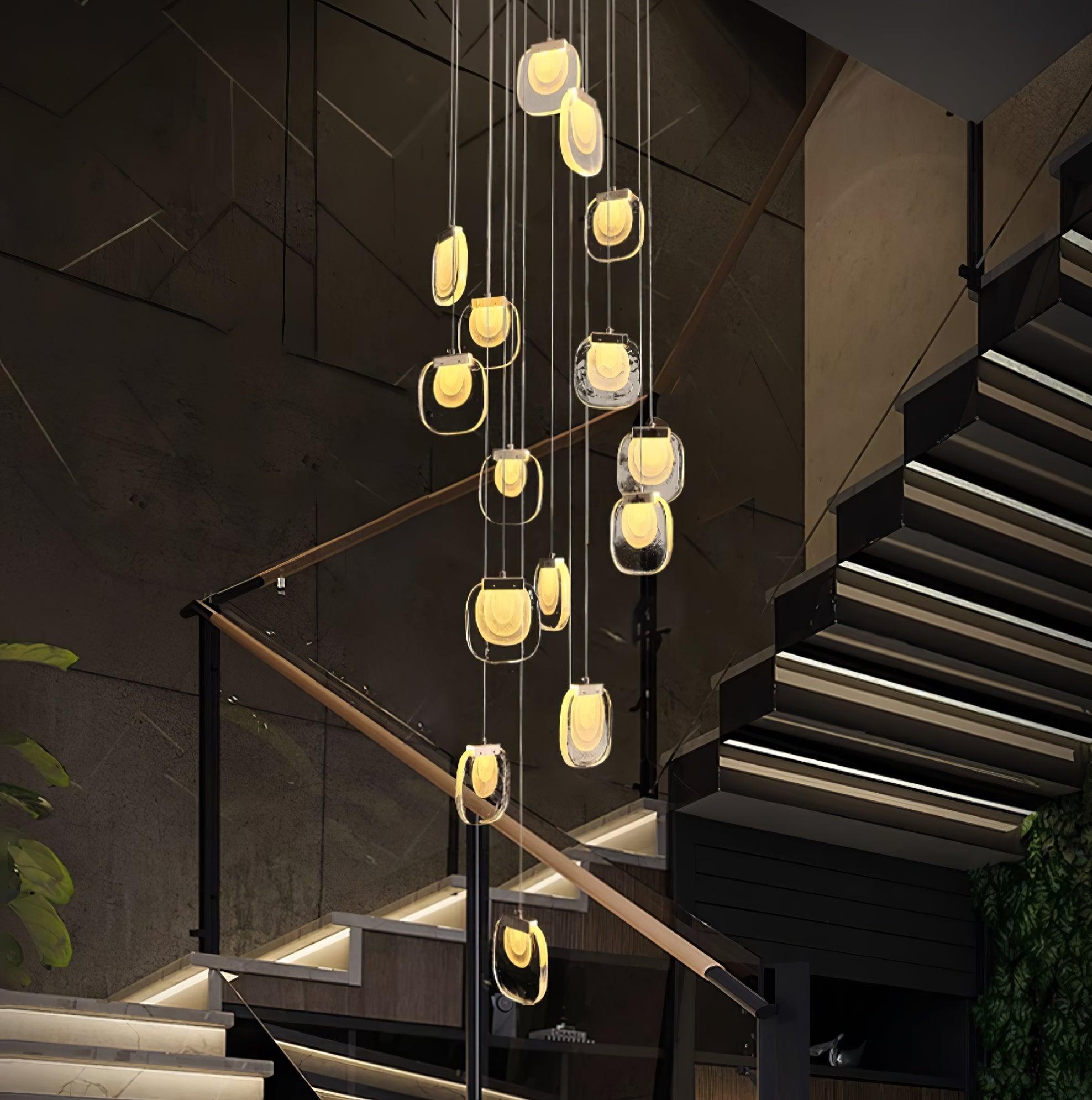 Avesia Suspension minimaliste en verre