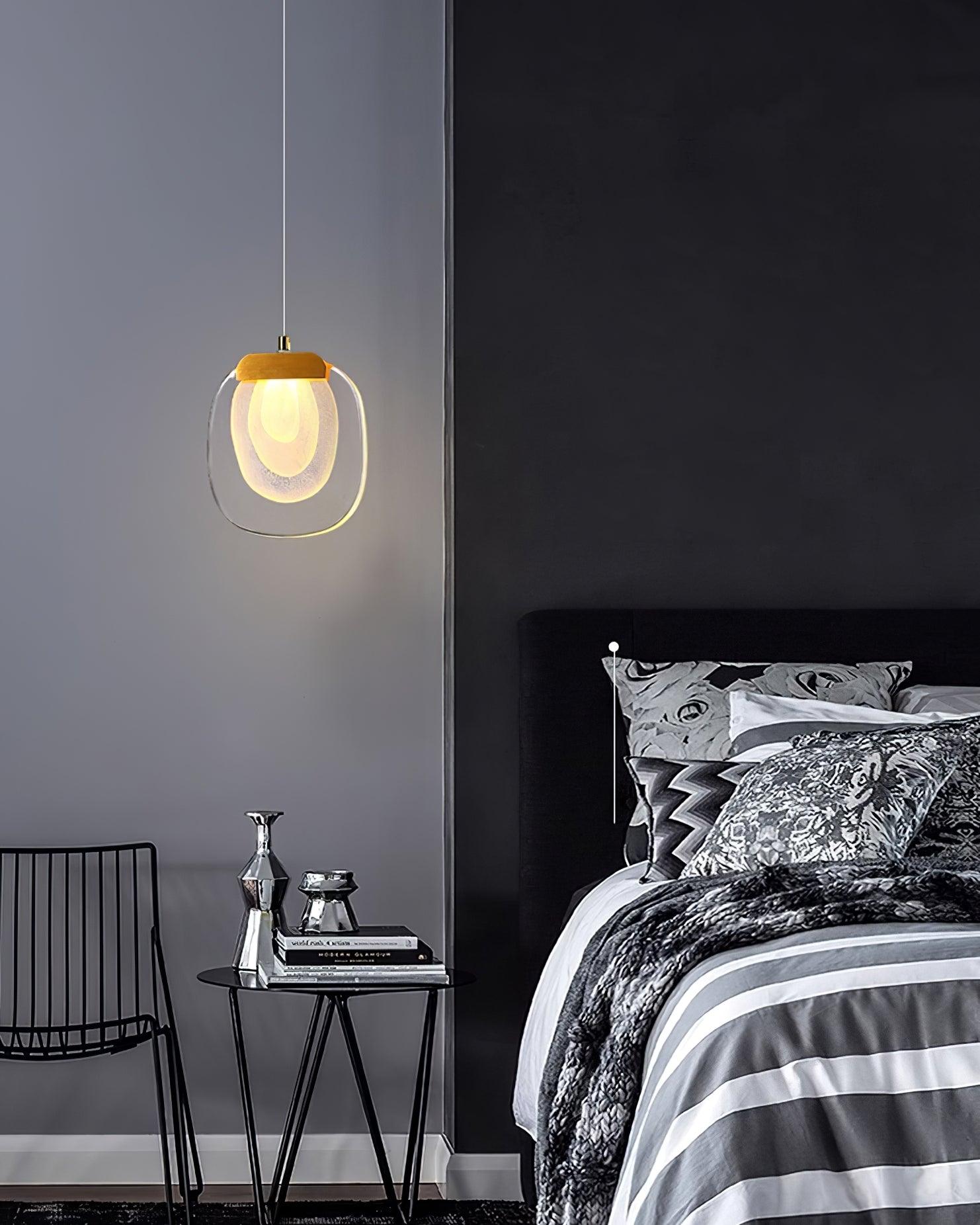 Avesia Suspension minimaliste en verre