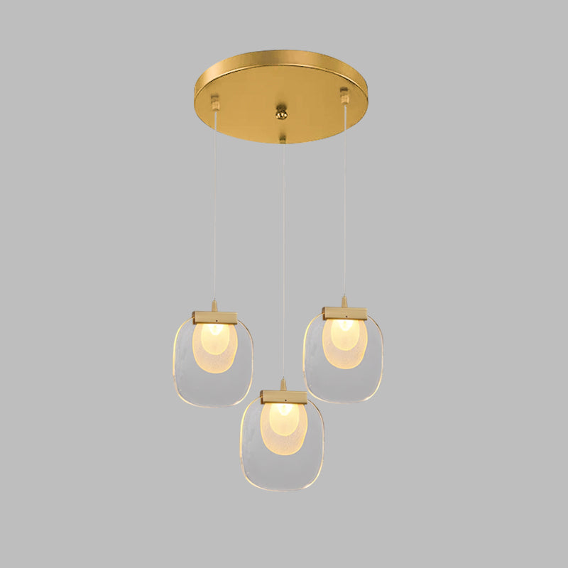 Avesia Suspension minimaliste en verre