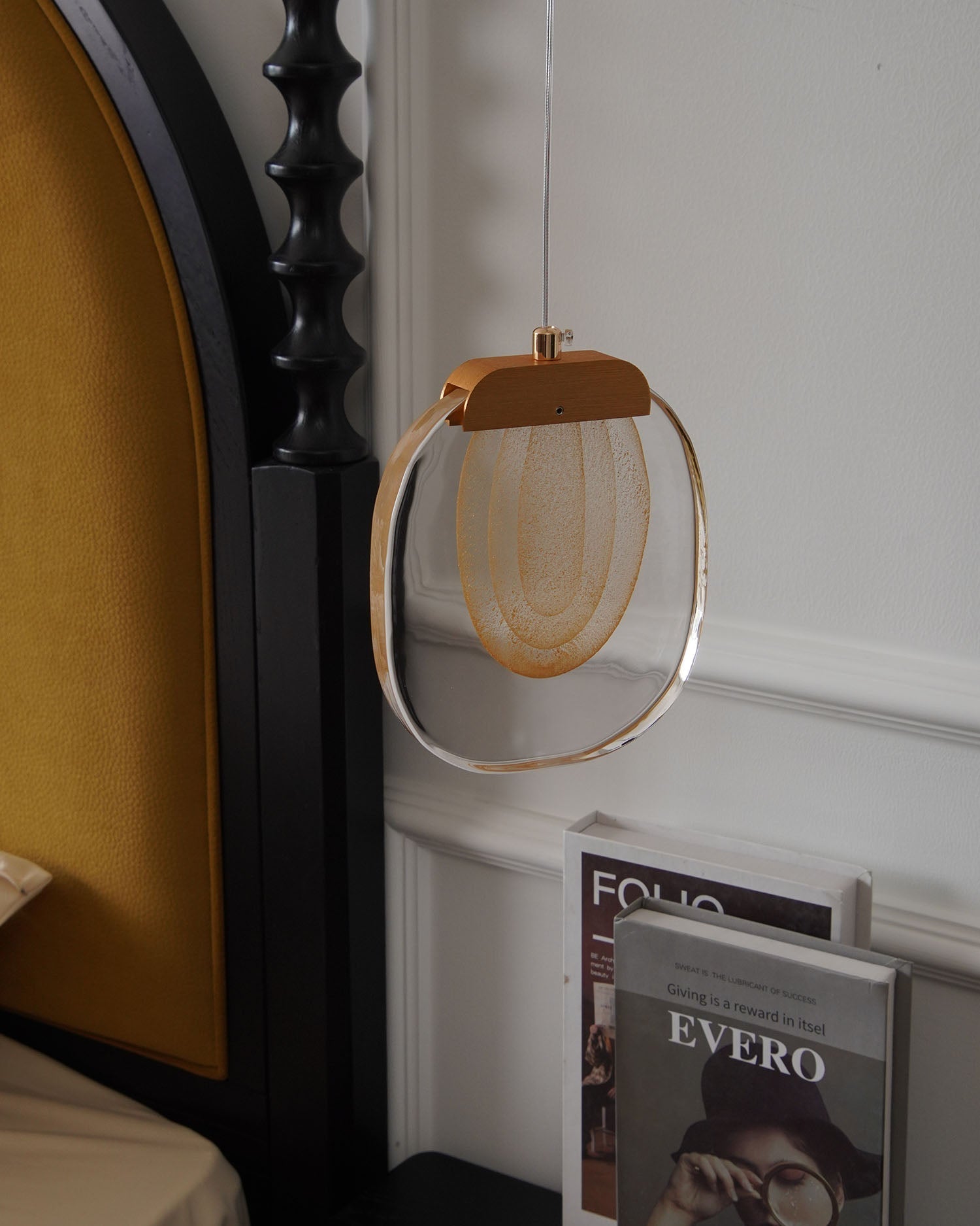 Avesia Suspension minimaliste en verre