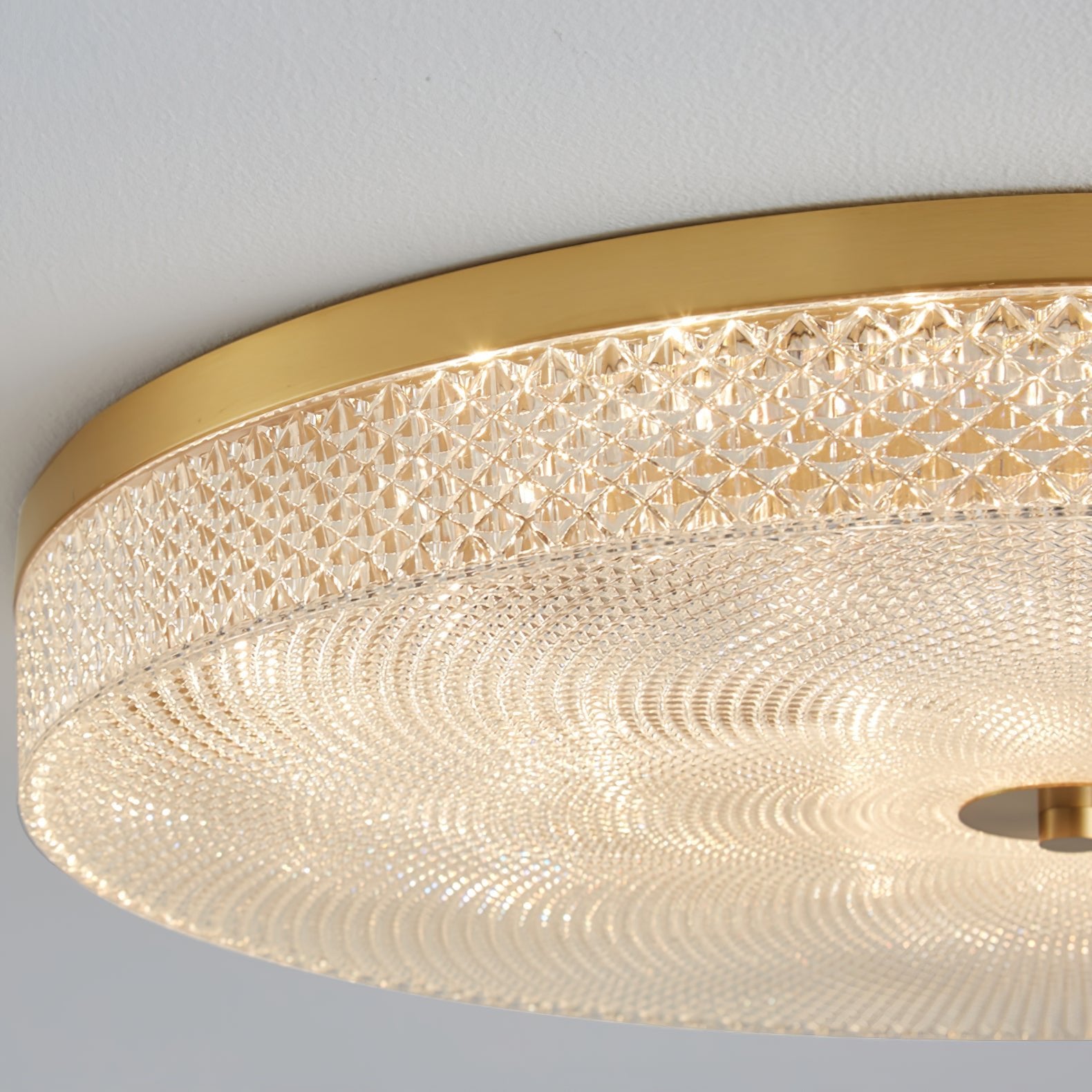 Ovelion Plafonnier moderne minimaliste à rayures