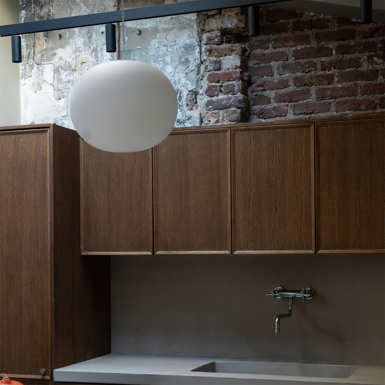Opivio Suspension Globe Blanche