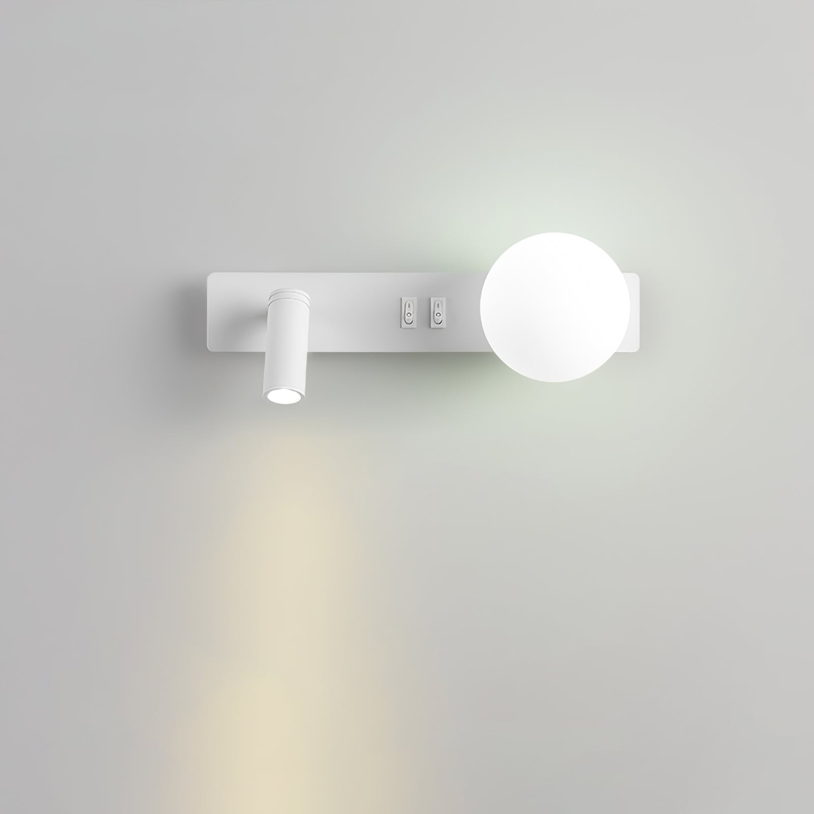 Alraeion Applique Murale en Verre Minimaliste Moderne